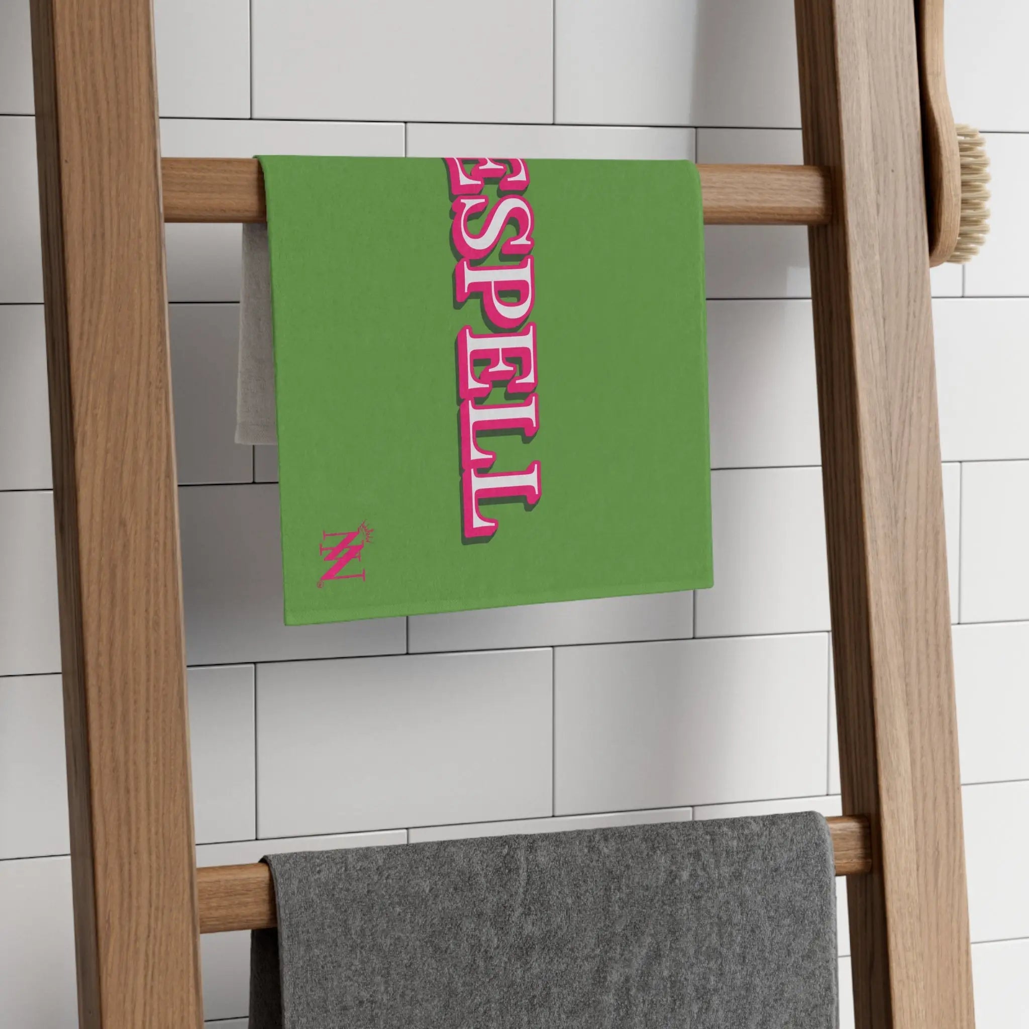 Love Spell Lime Green | Mix & Match Soft Fun-Flirty Lovers’ Towels