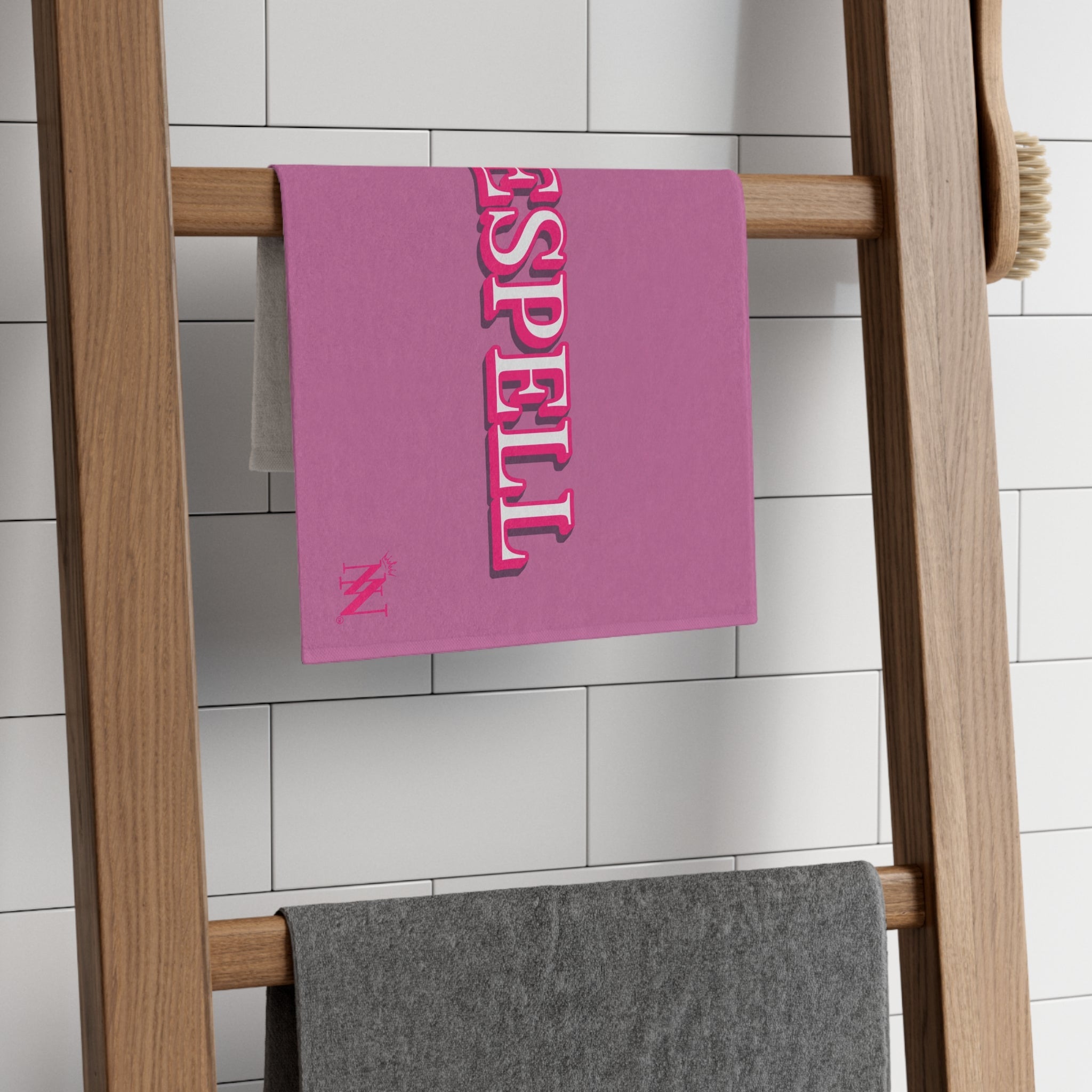 Love Spell Soft Pink | Mix & Match Soft Fun-Flirty Lovers’ Towels