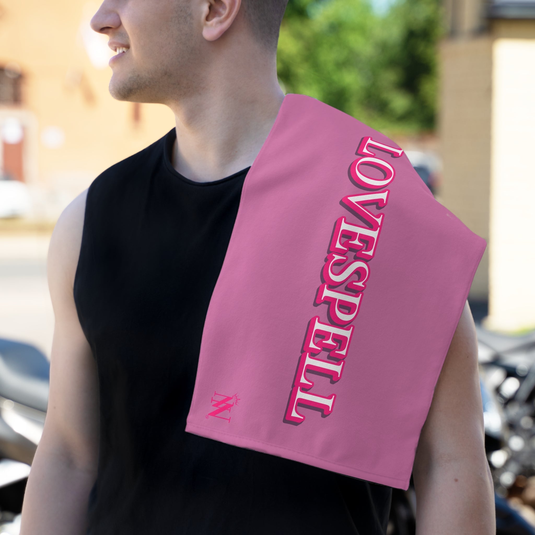 Love Spell Soft Pink | Mix & Match Soft Fun-Flirty Lovers’ Towels