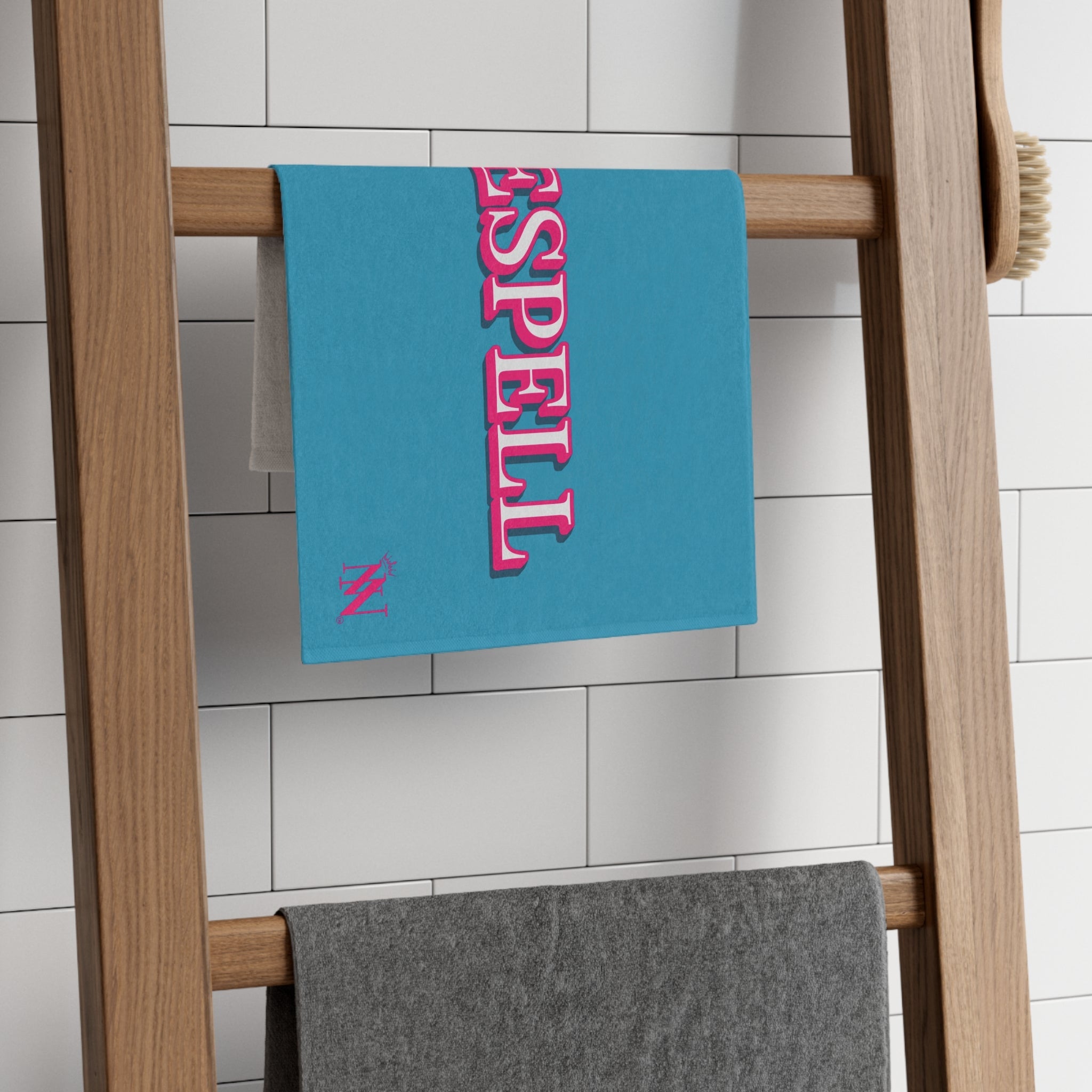 Love Spell Turquoise | Mix & Match Soft Fun-Flirty Lovers’ Towels