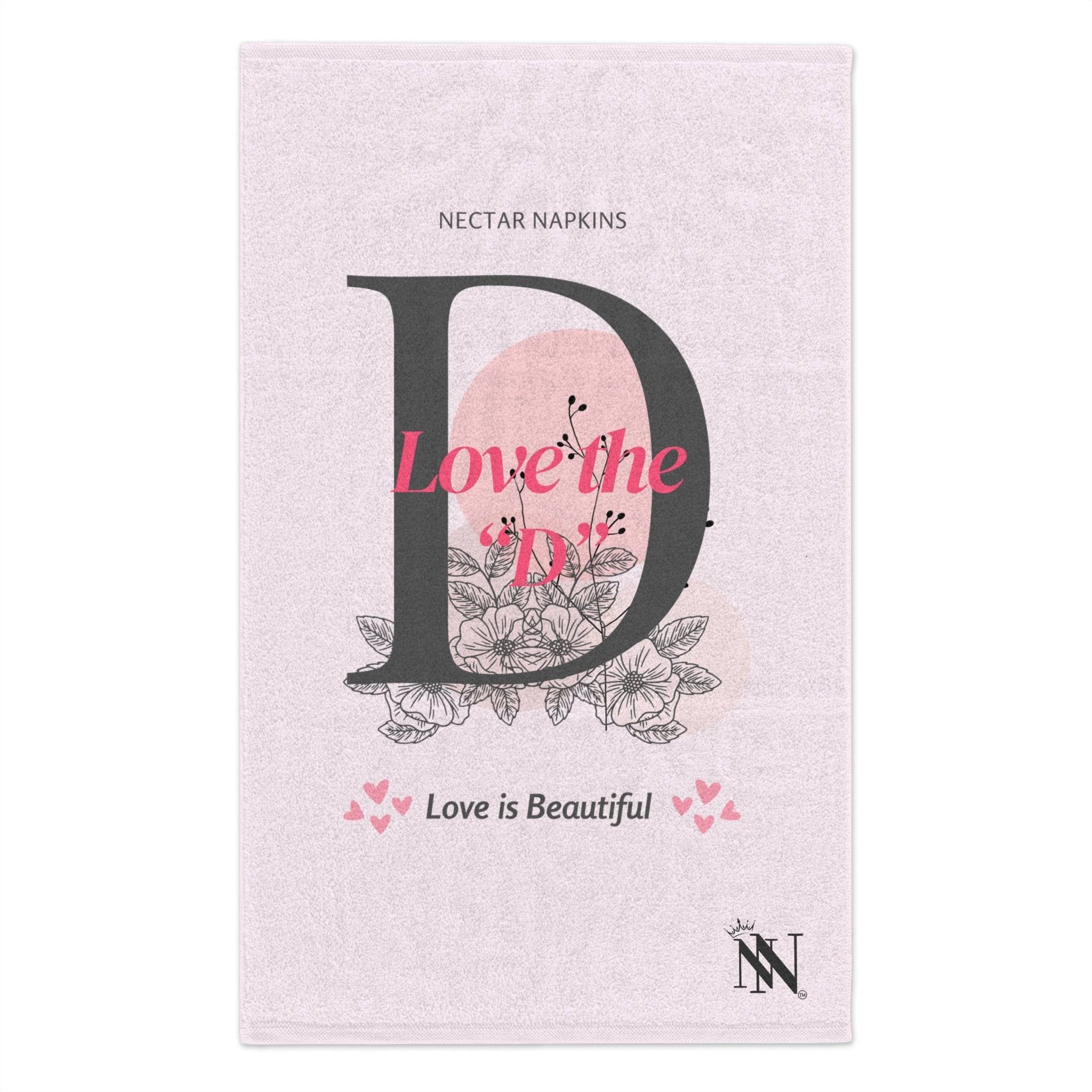 Love the ’D’ | Mix & Match Soft Fun-Flirty Lovers’ Towels