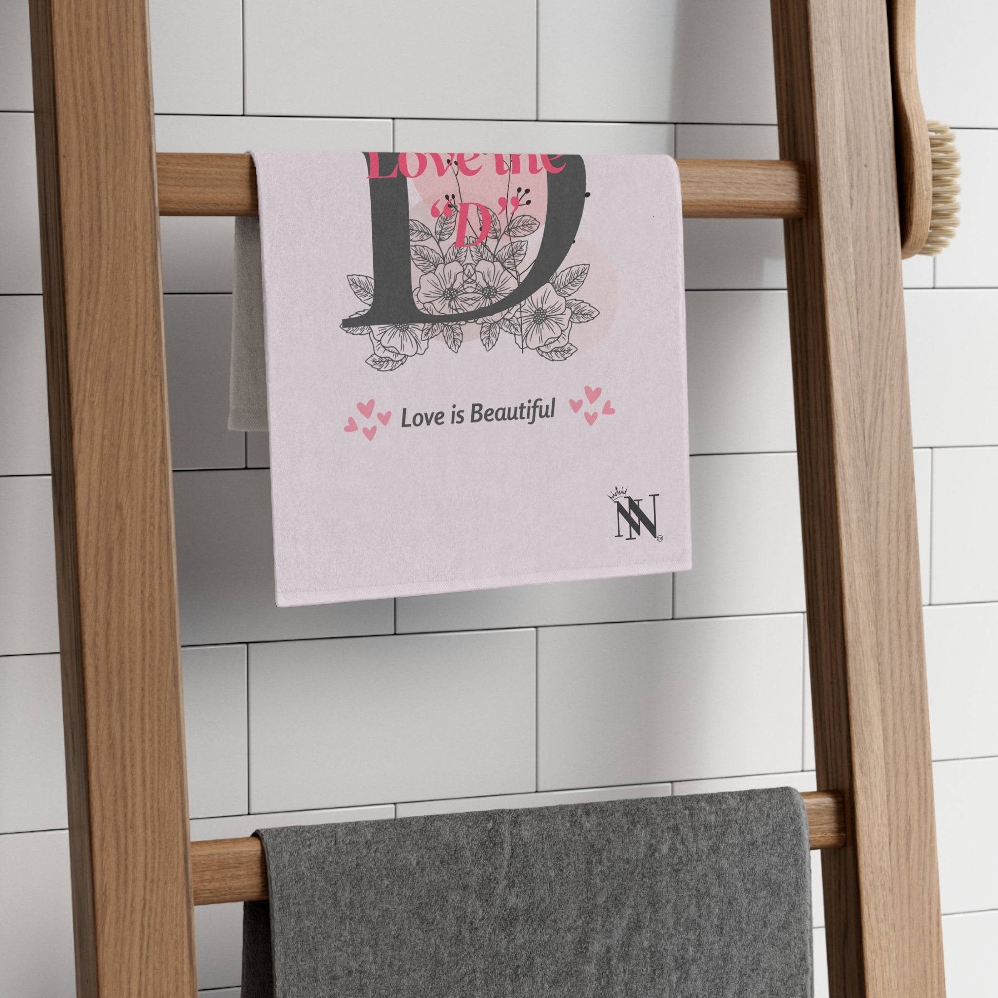 Love the ’D’ | Mix & Match Soft Fun-Flirty Lovers’ Towels