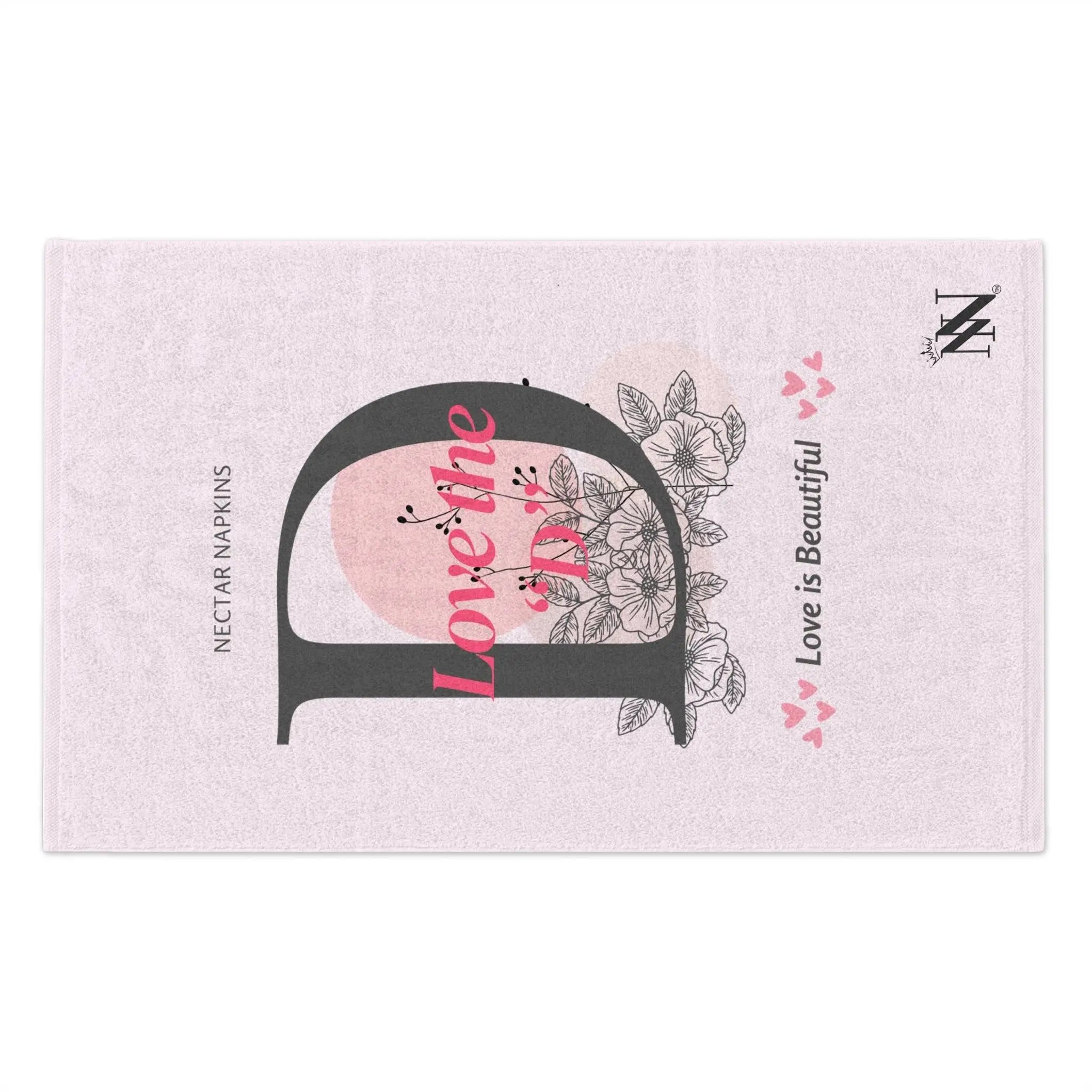 Love the ’D’ | Mix & Match Soft Fun-Flirty Lovers’ Towels