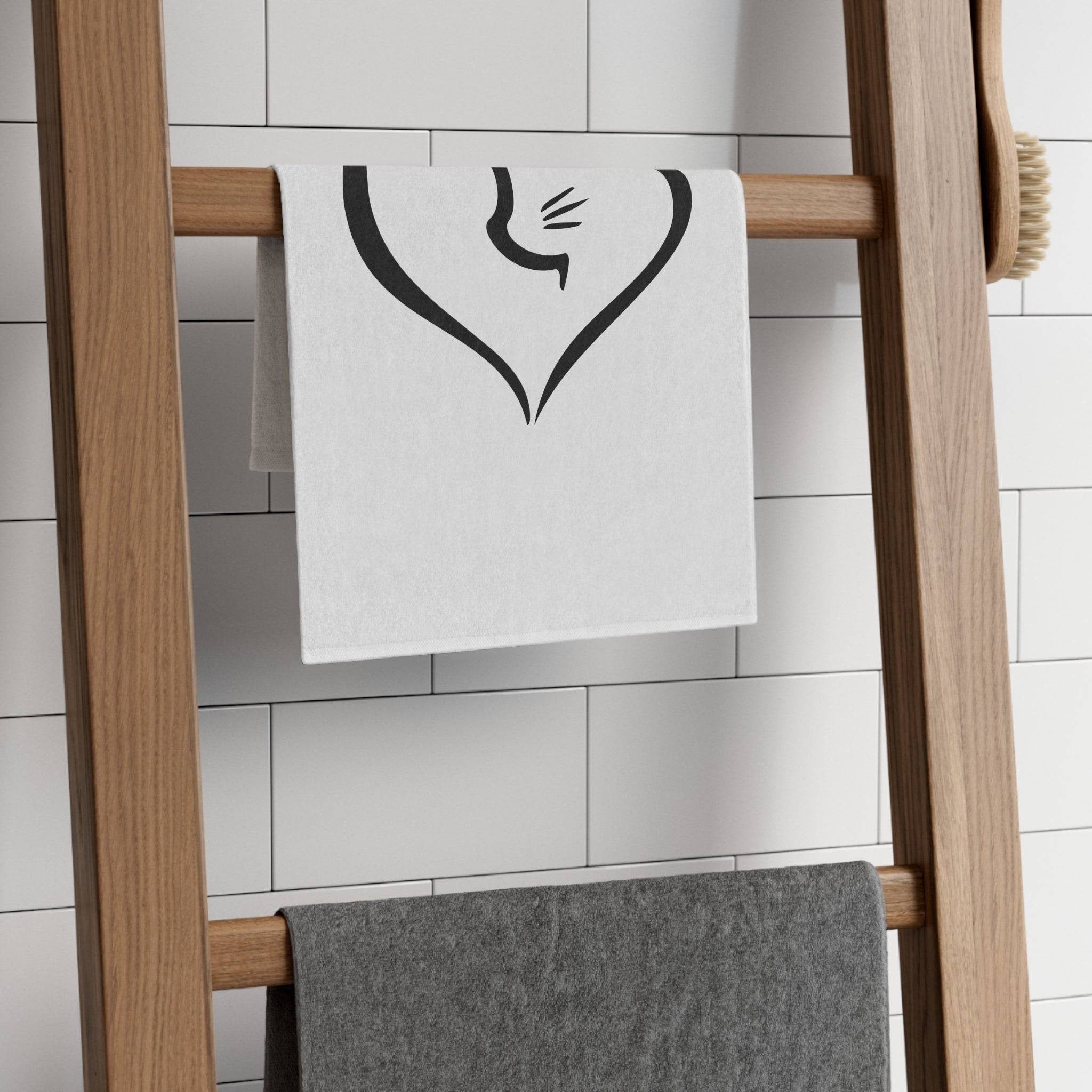 Love the Kitty | Mix & Match Soft Fun-Flirty Lovers’ Towels