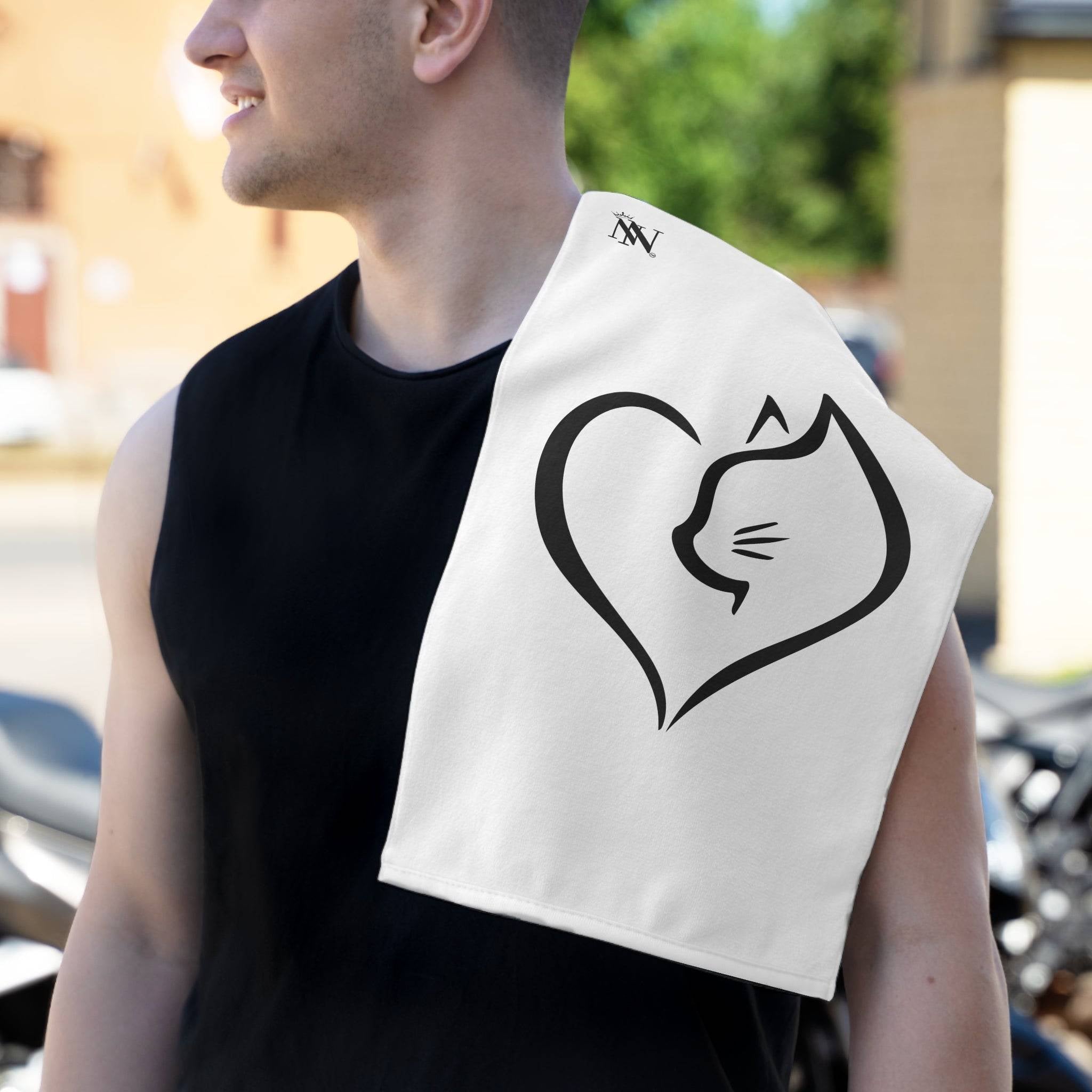 Love the Kitty | Mix & Match Soft Fun-Flirty Lovers’ Towels