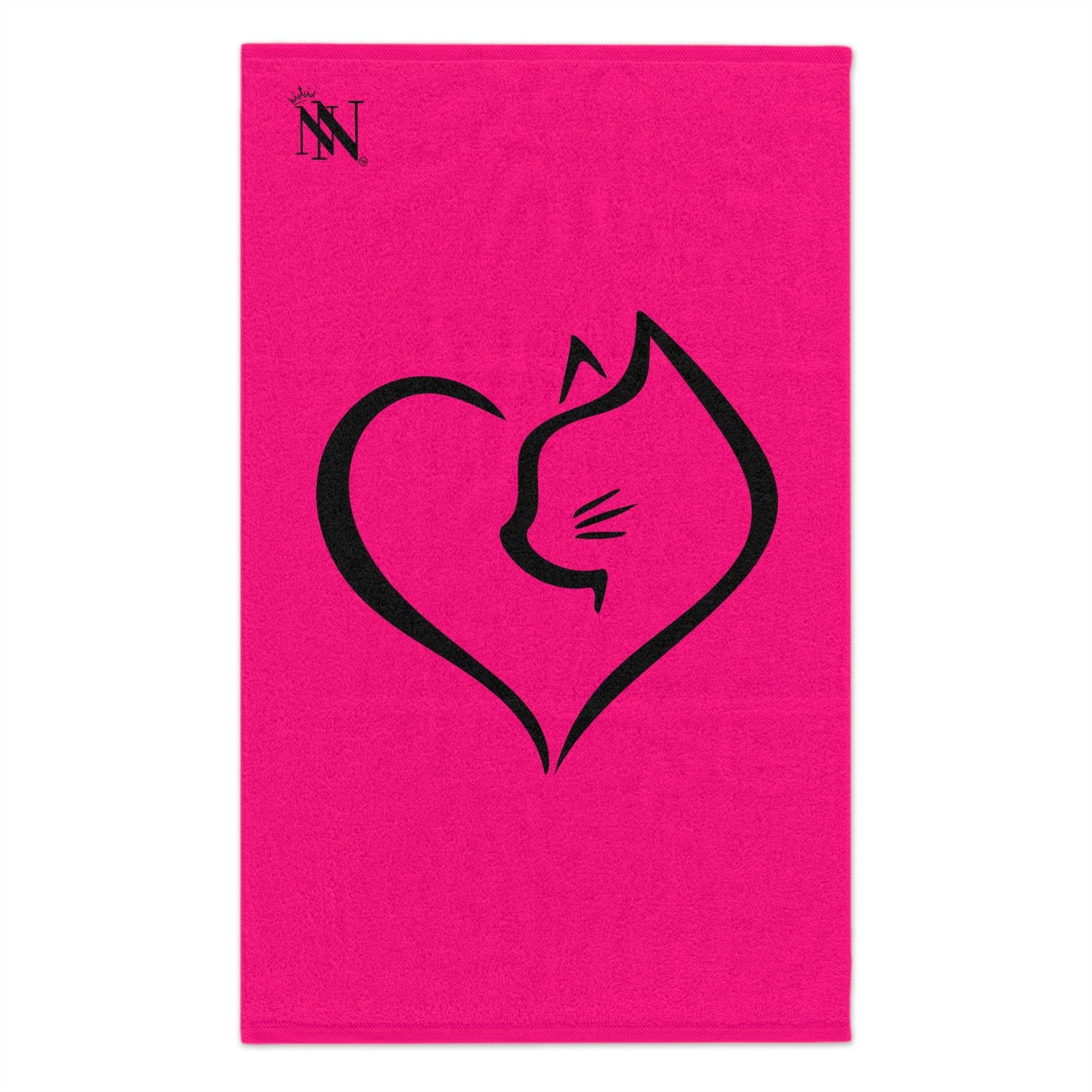 Love the Kitty Pink Mix & Match Soft Sex Towels | Flirty Lovers’ Gifts