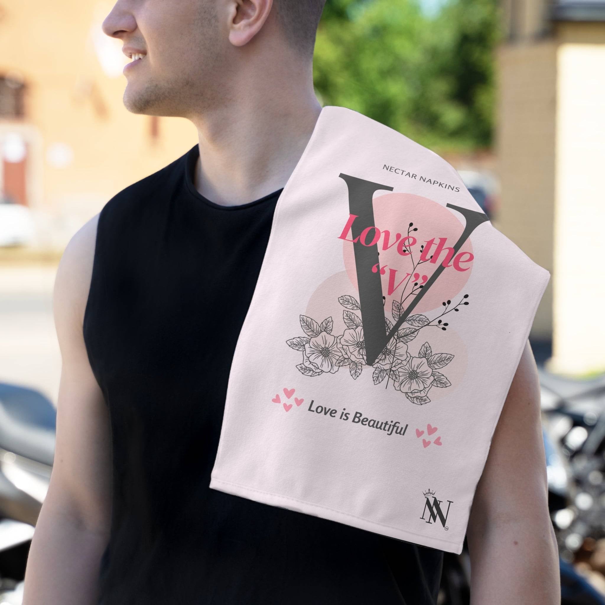 Love the ’V’ | Mix & Match Soft Fun-Flirty Lovers’ Towels