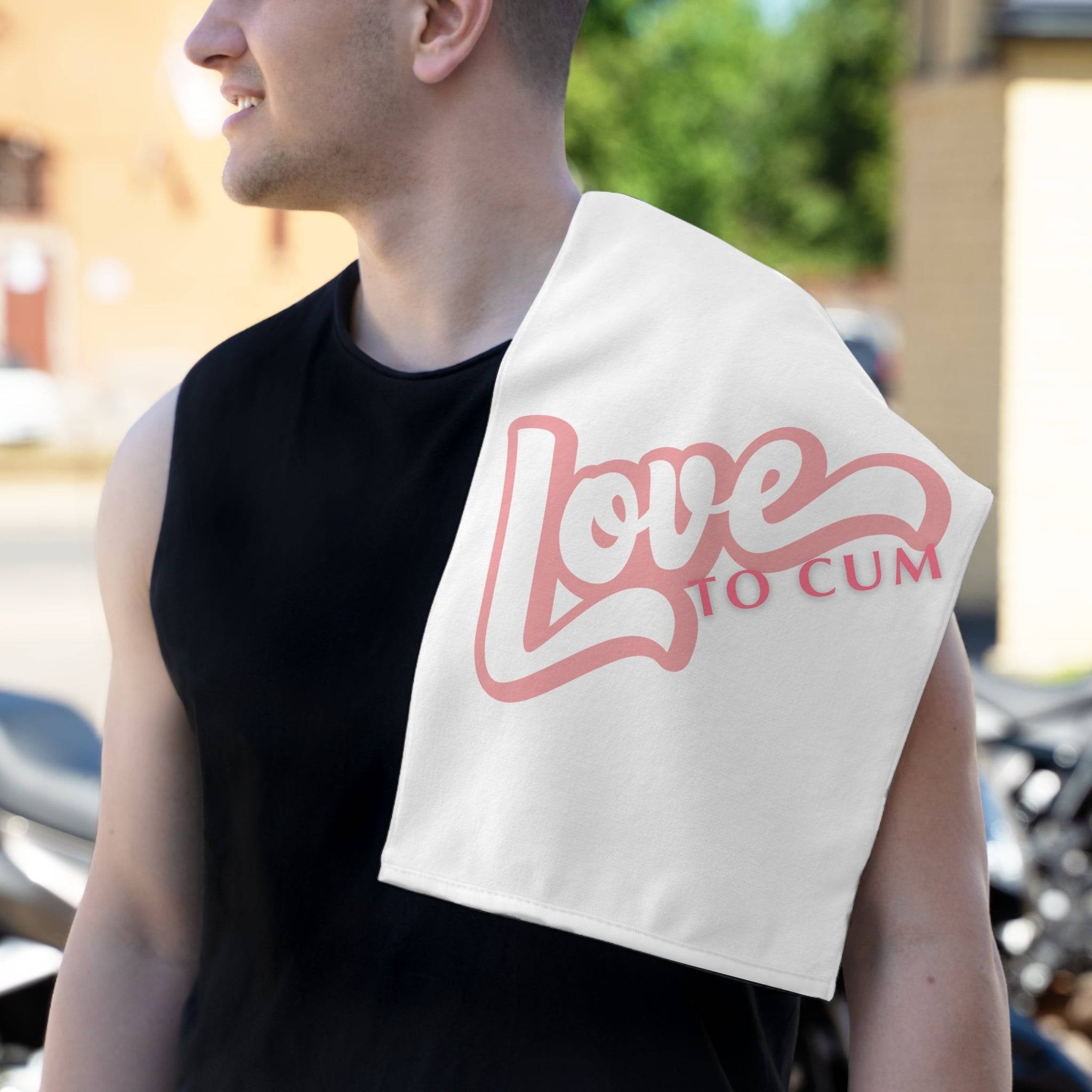 Love to Cum | Mix & Match Soft Fun-Flirty Lovers’ Towels