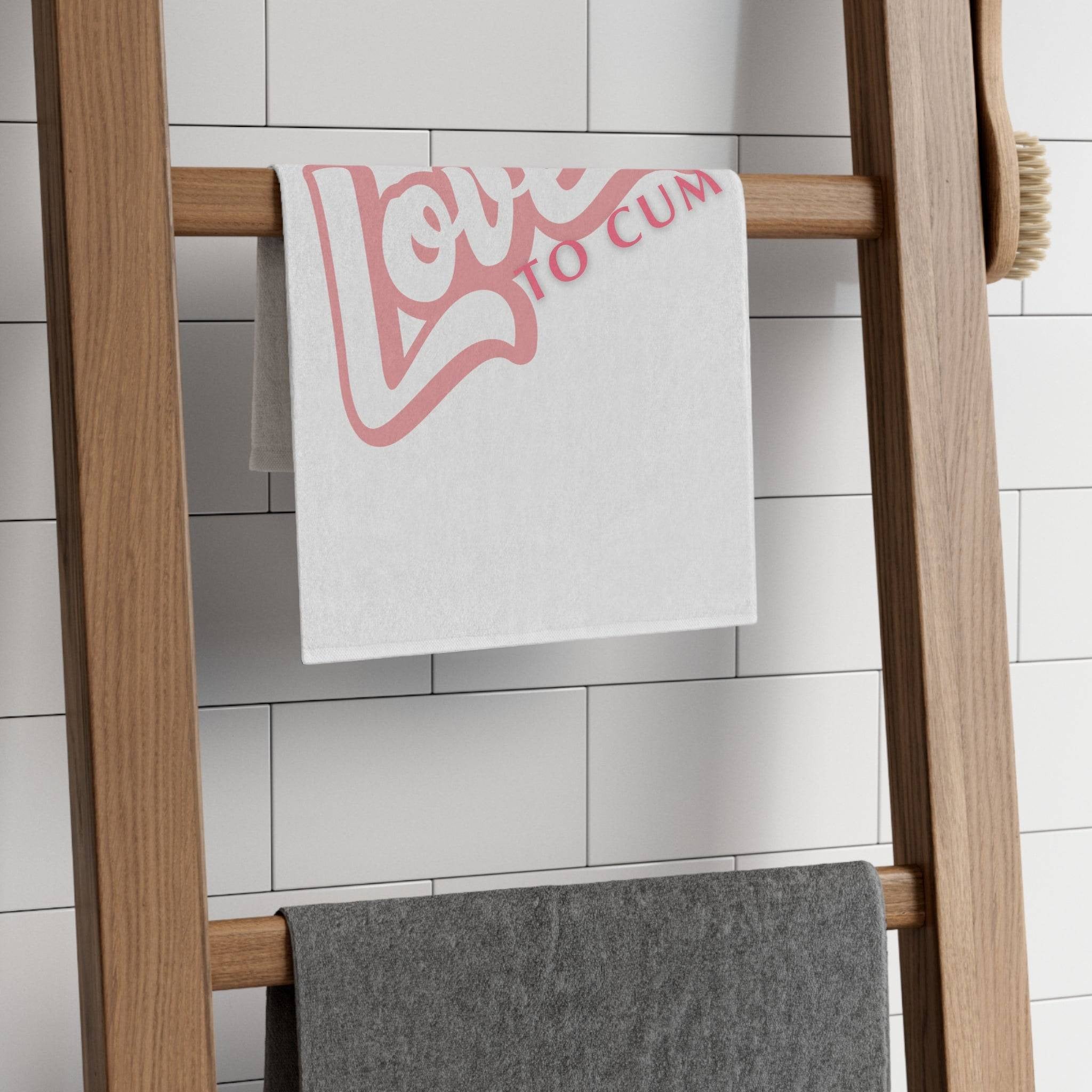 Love to Cum | Mix & Match Soft Fun-Flirty Lovers’ Towels