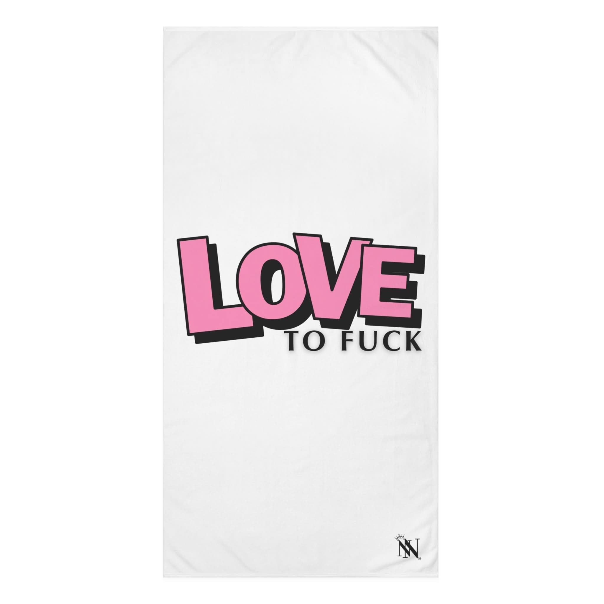 Love To Fuck | Mix & Match Naughty XL Fun-Flirty Lovers’ Towels