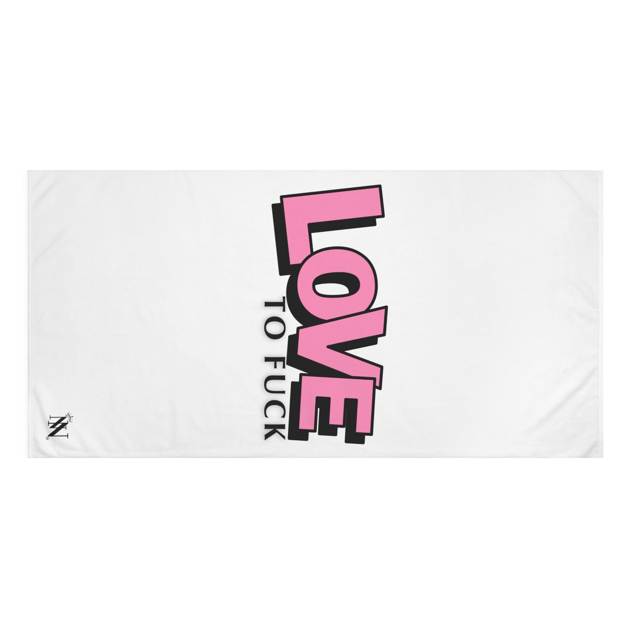 Love To Fuck | Mix & Match Naughty XL Fun-Flirty Lovers’ Towels
