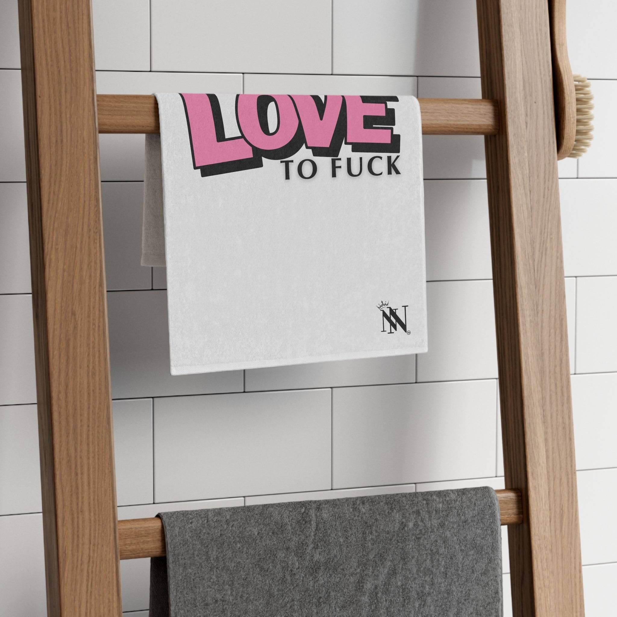 Love to Fuck | Mix & Match Soft Fun-Flirty Lovers’ Towels