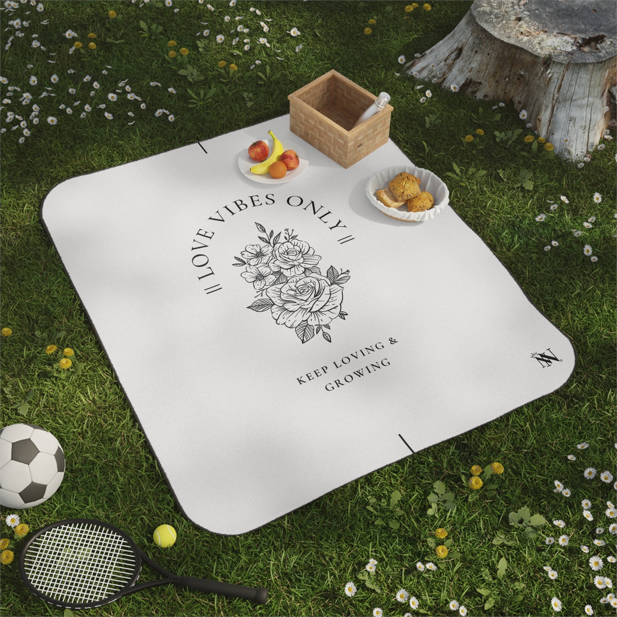 Love Vibes Only | Mix Match Fun-Flirty Lovers’ Water-Resistant Blankets