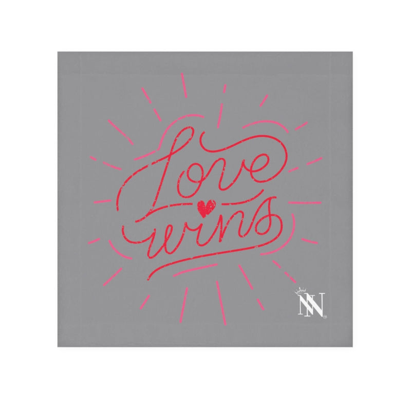 Love Wins Grey | Mix & Match Lils’ Fun-Flirty Lovers’ Towels