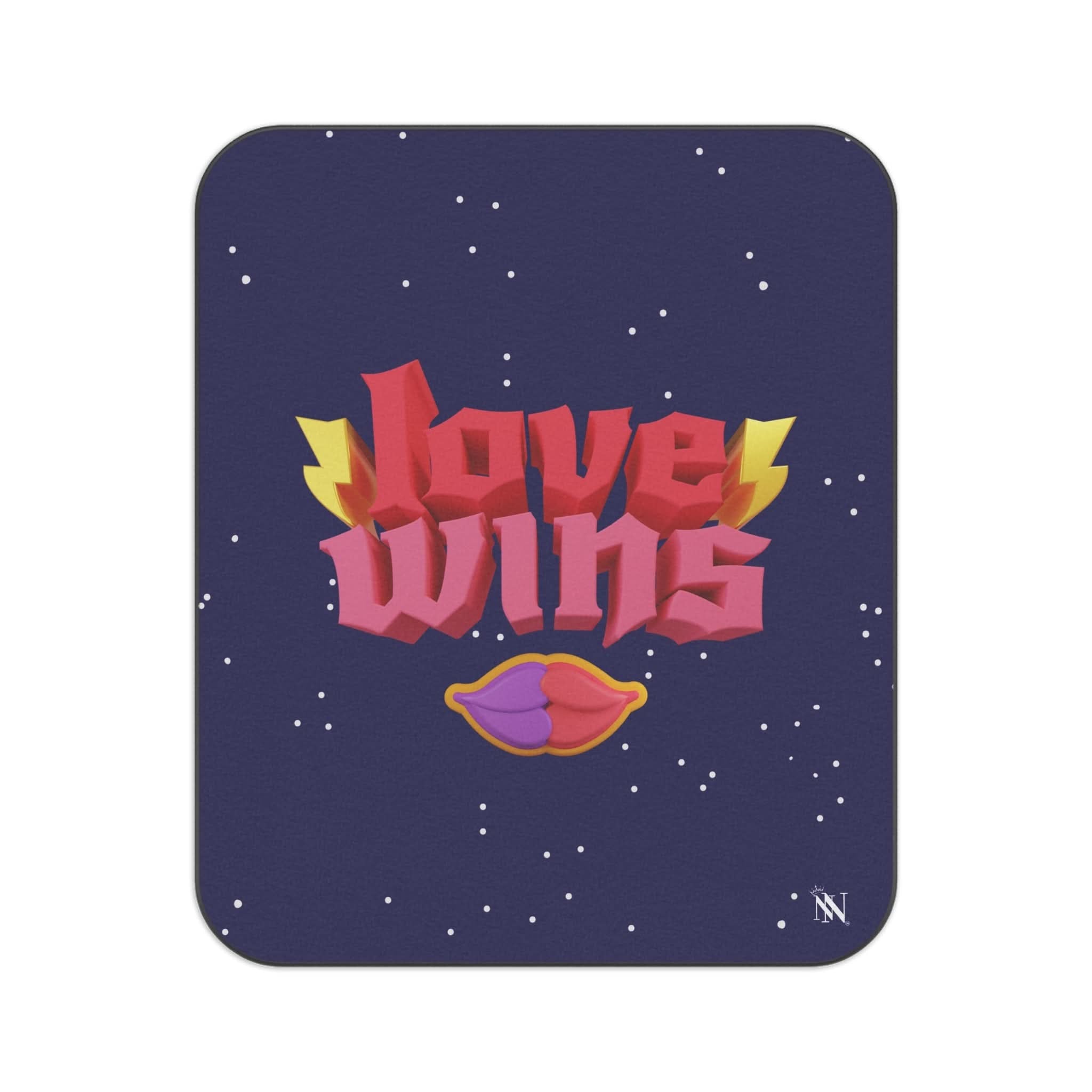 Love Wins | Mix Match Fun-Flirty Lovers’ Water-Resistant Blankets