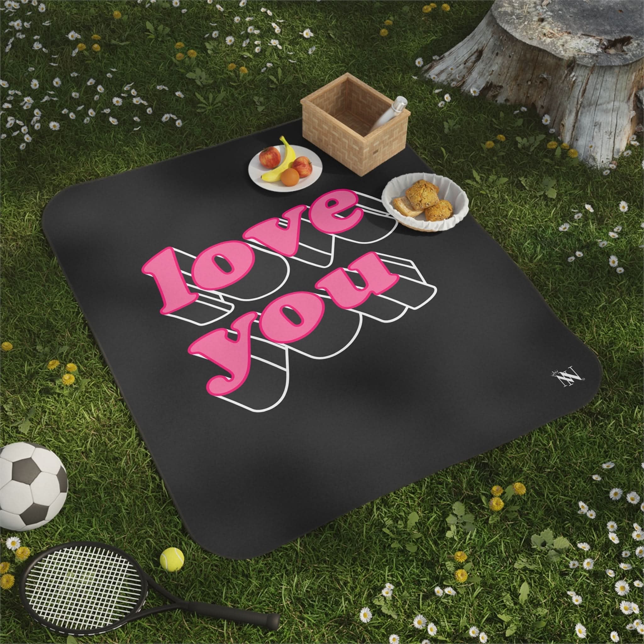 Love You | Mix Match Fun-Flirty Lovers’ Water-Resistant Blankets
