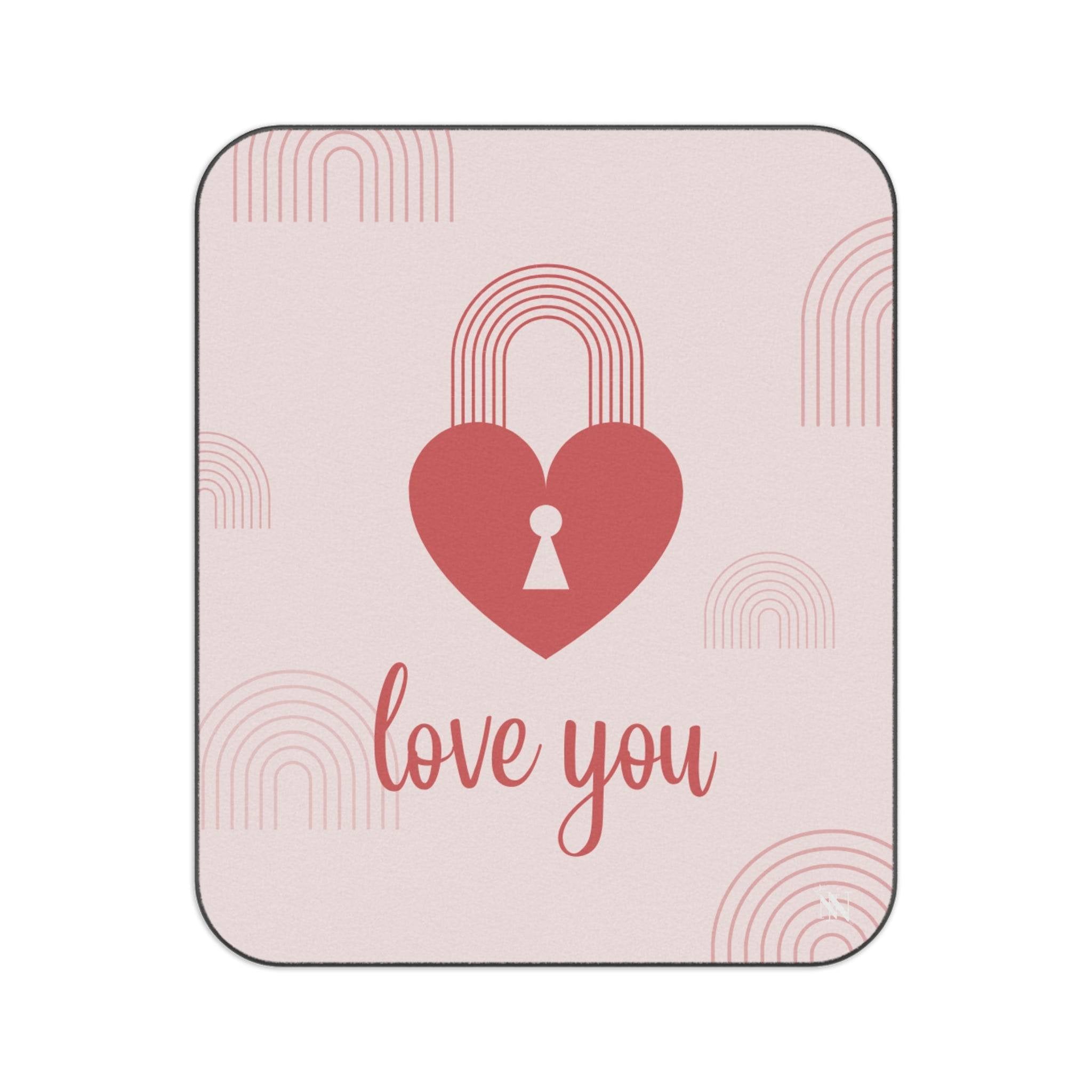 Love You | Mix Match Fun-Flirty Lovers’ Water-Resistant Blankets