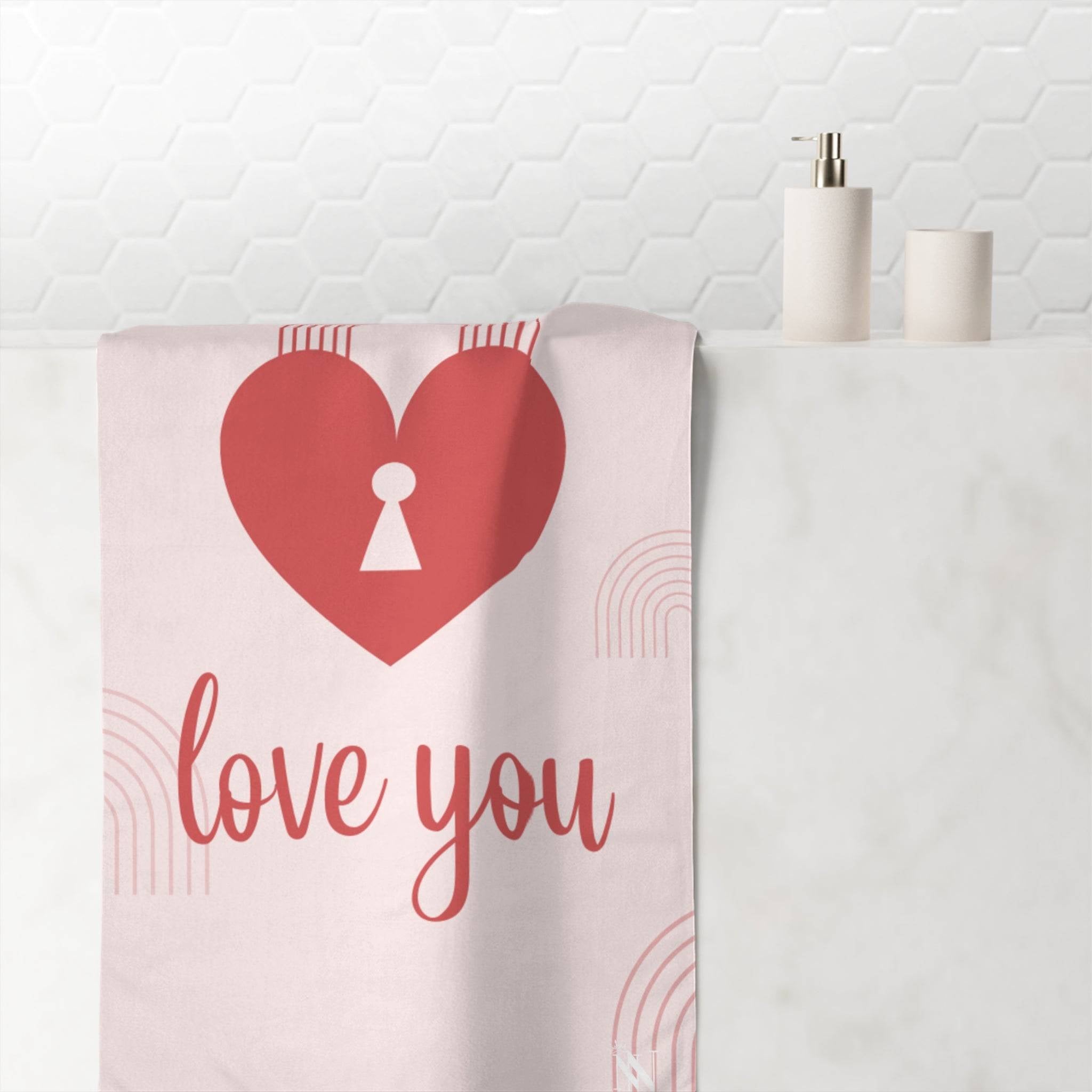 Love You | Mix & Match Naughty XL Fun-Flirty Lovers’ Towels