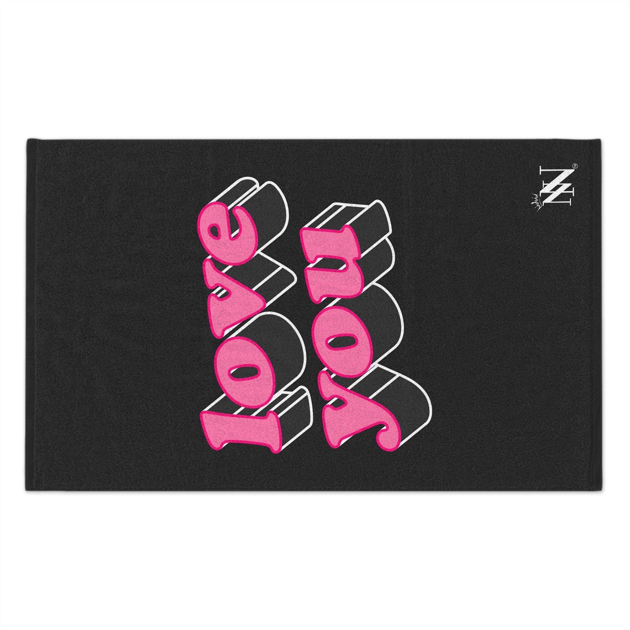 Love You | Mix & Match Soft Fun-Flirty Lovers’ Towels