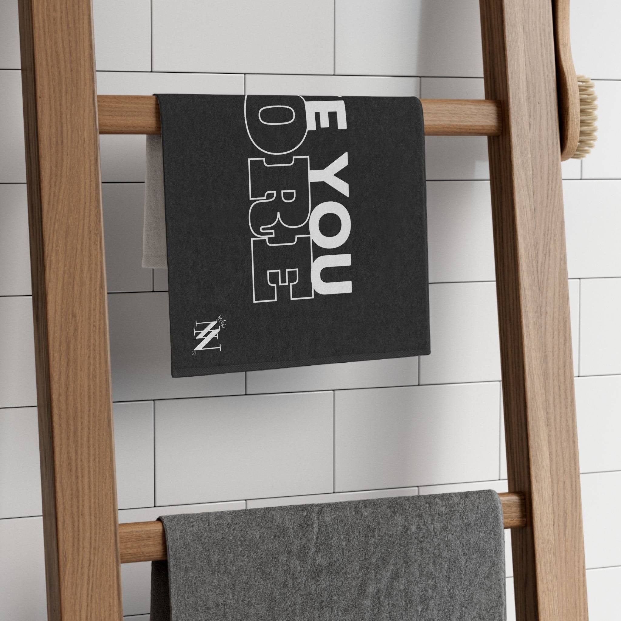 Love You More | Mix & Match Soft Fun-Flirty Lovers’ Towels