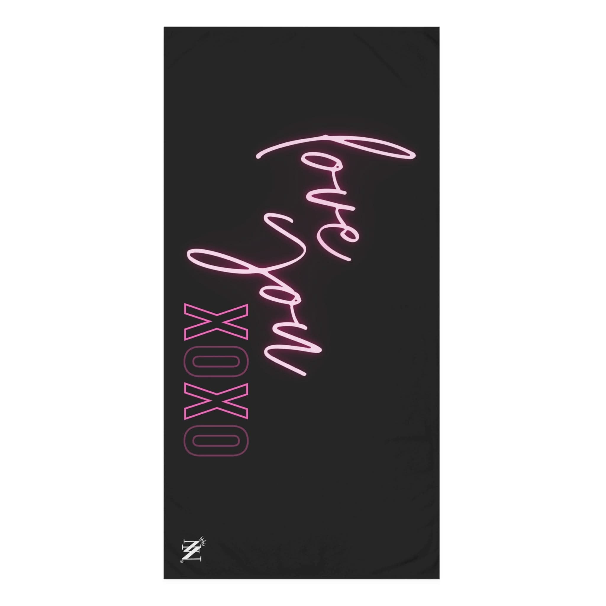 Love You XOXO | Mix & Match Naughty XL Fun-Flirty Lovers’ Towels