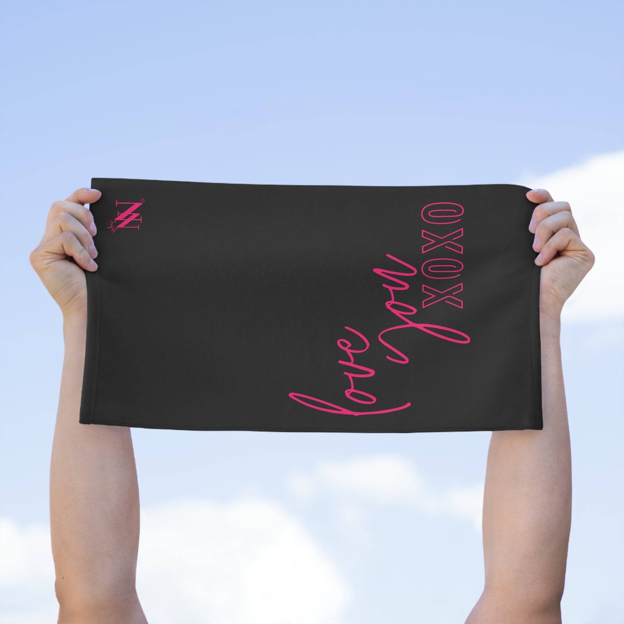 Love You XOXO | Mix & Match Soft Fun-Flirty Lovers’ Towels