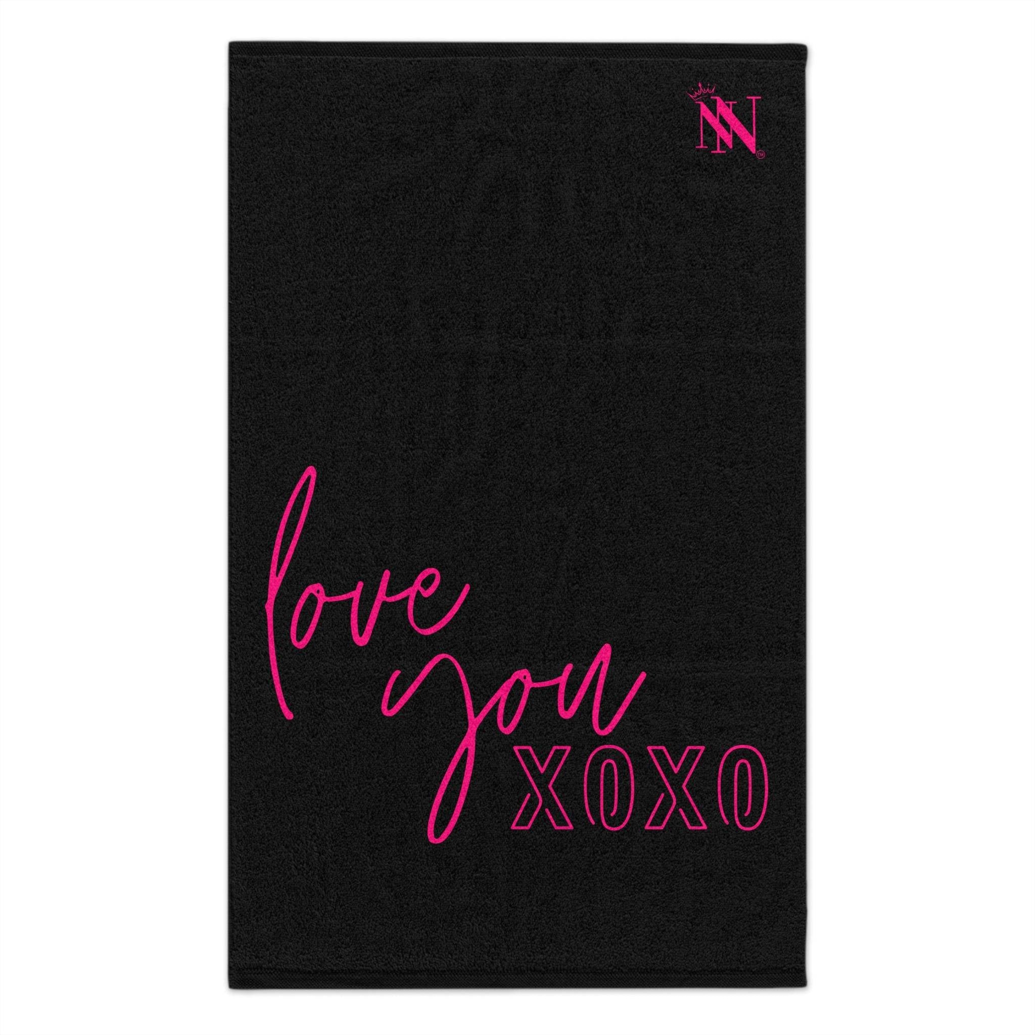 Love You XOXO | Mix & Match Soft Fun-Flirty Lovers’ Towels