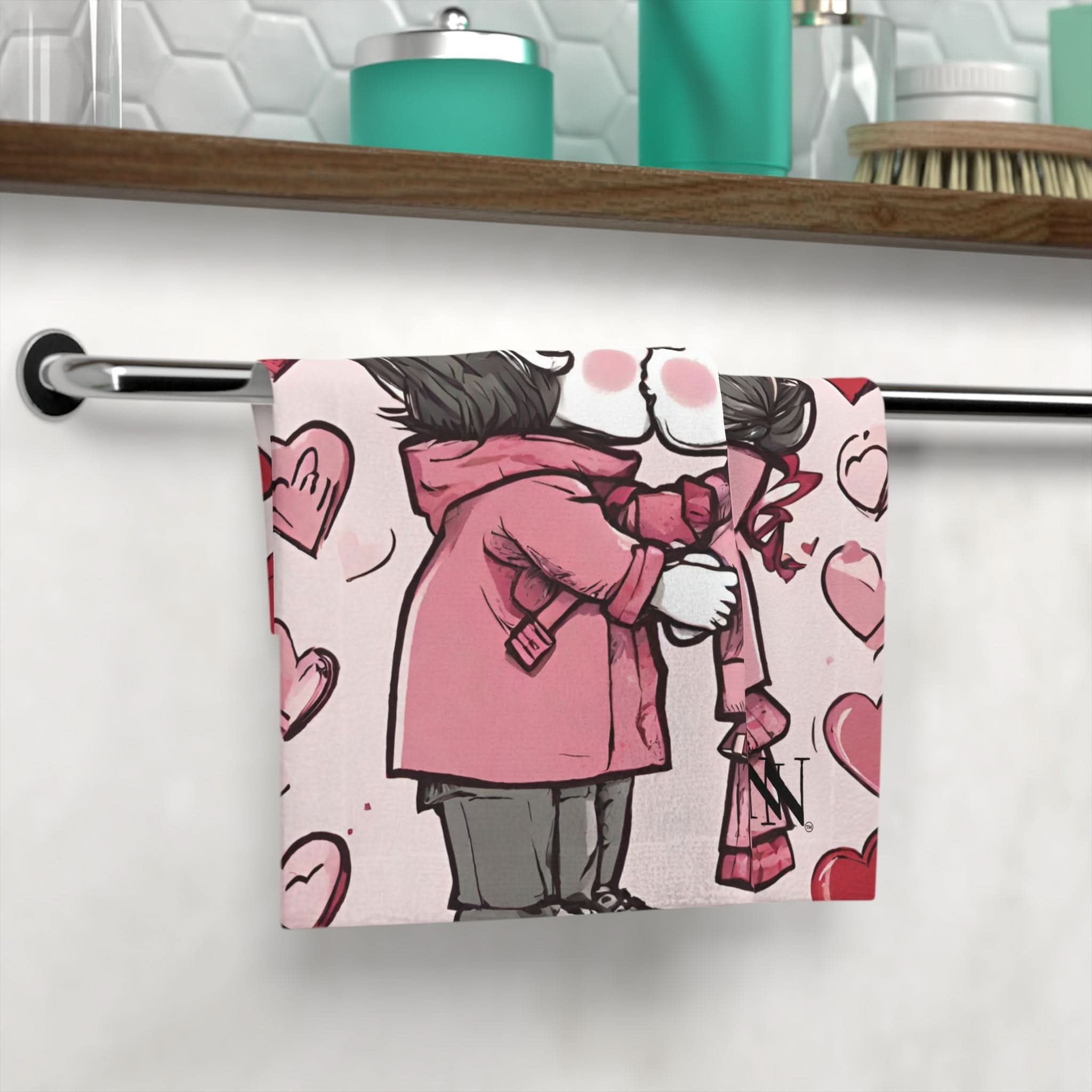 Love’s Kiss | Mix & Match Lils’ Fun-Flirty Lovers’ Towels