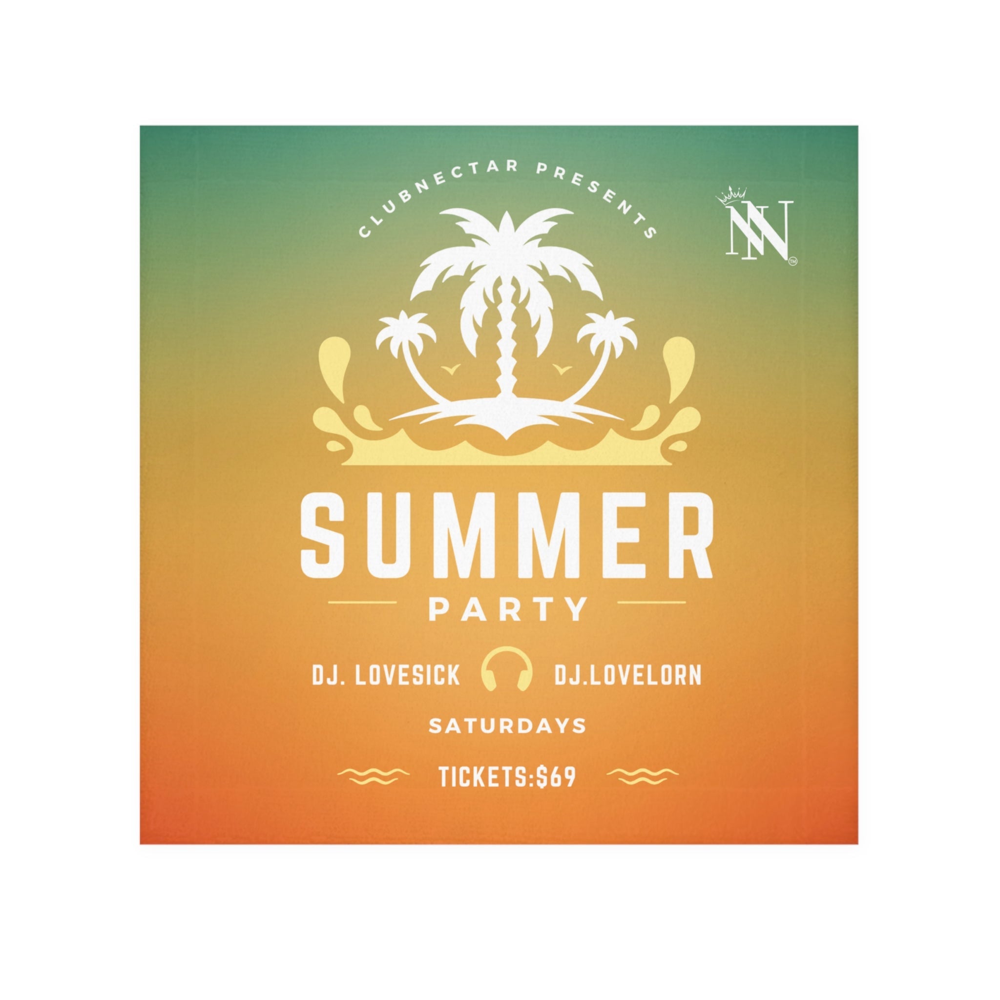 Lovesick Summer Party | Mix & Match Lils’ Fun-Flirty Lovers’ Towels