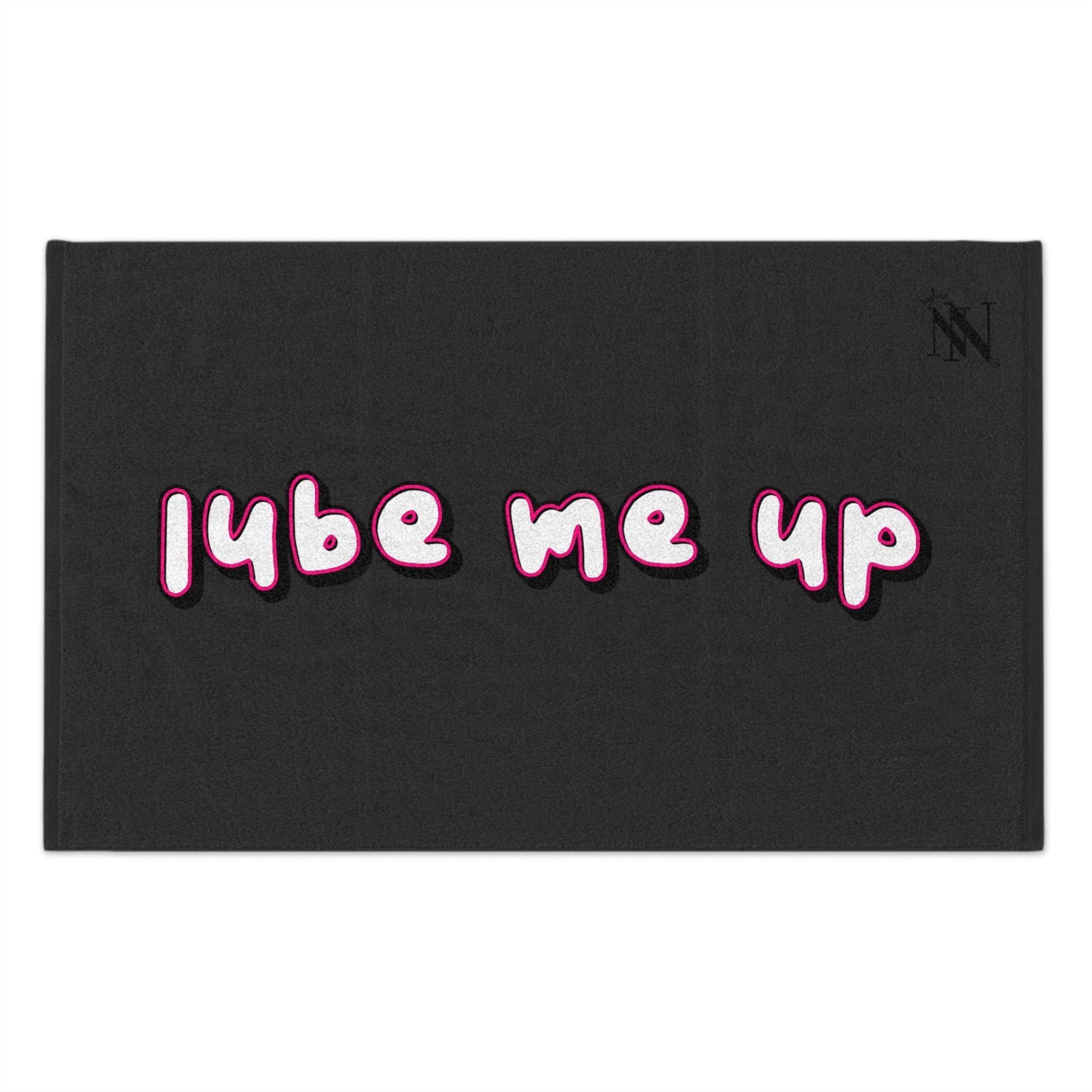 Lube Me Up Dark Grey | Mix & Match Soft Fun-Flirty Lovers’ Towels