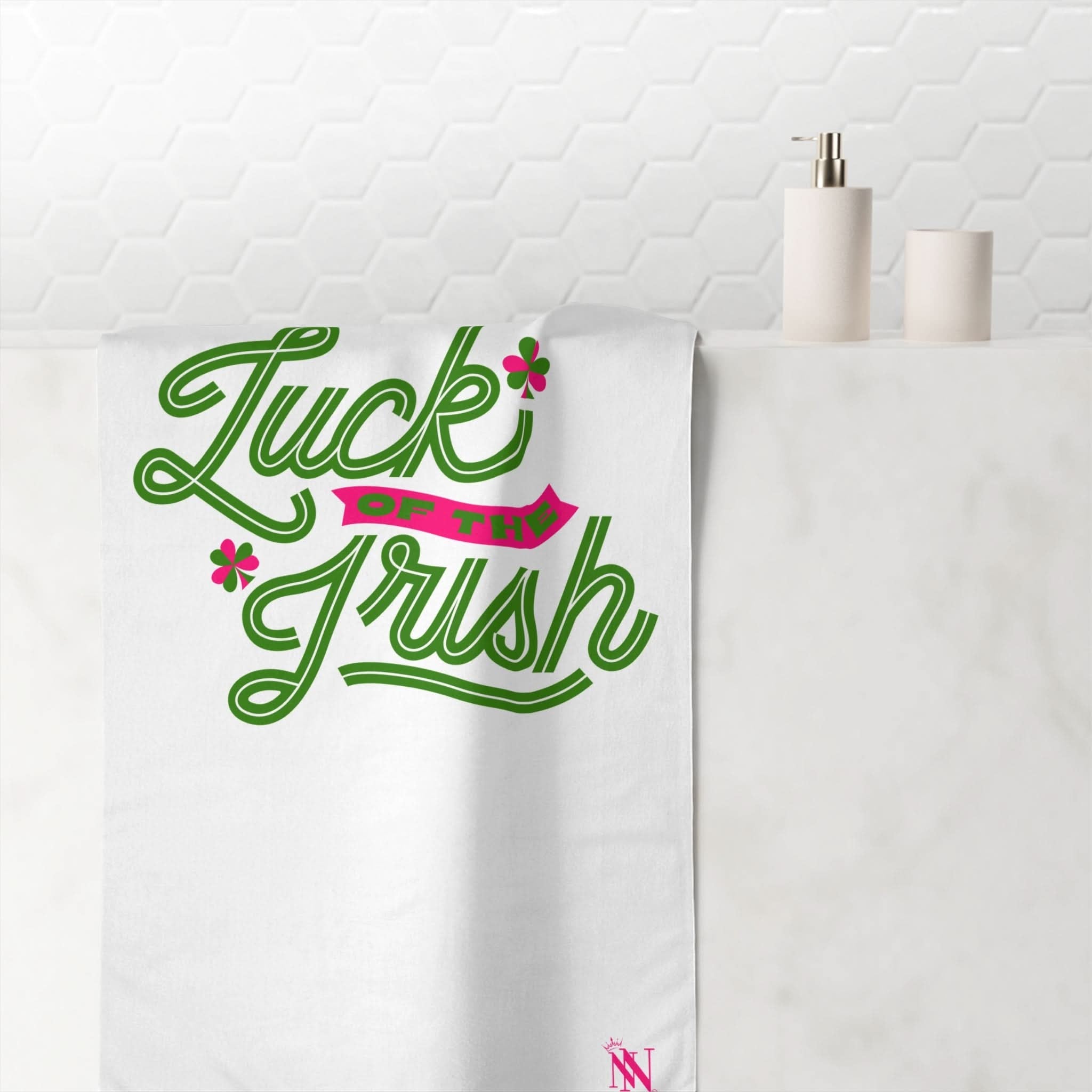 Luck of the Irish | Mix & Match Naughty XL Fun-Flirty Lovers’ Towels