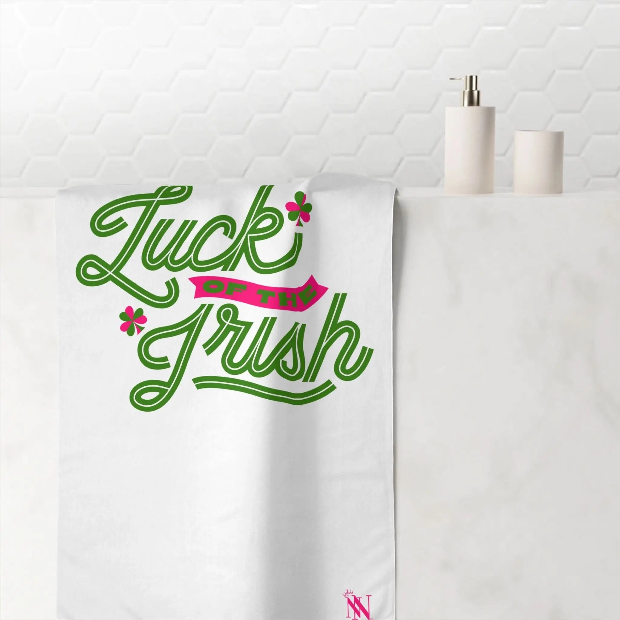 Luck of the Irish | Mix & Match Naughty XL Fun-Flirty Lovers’ Towels