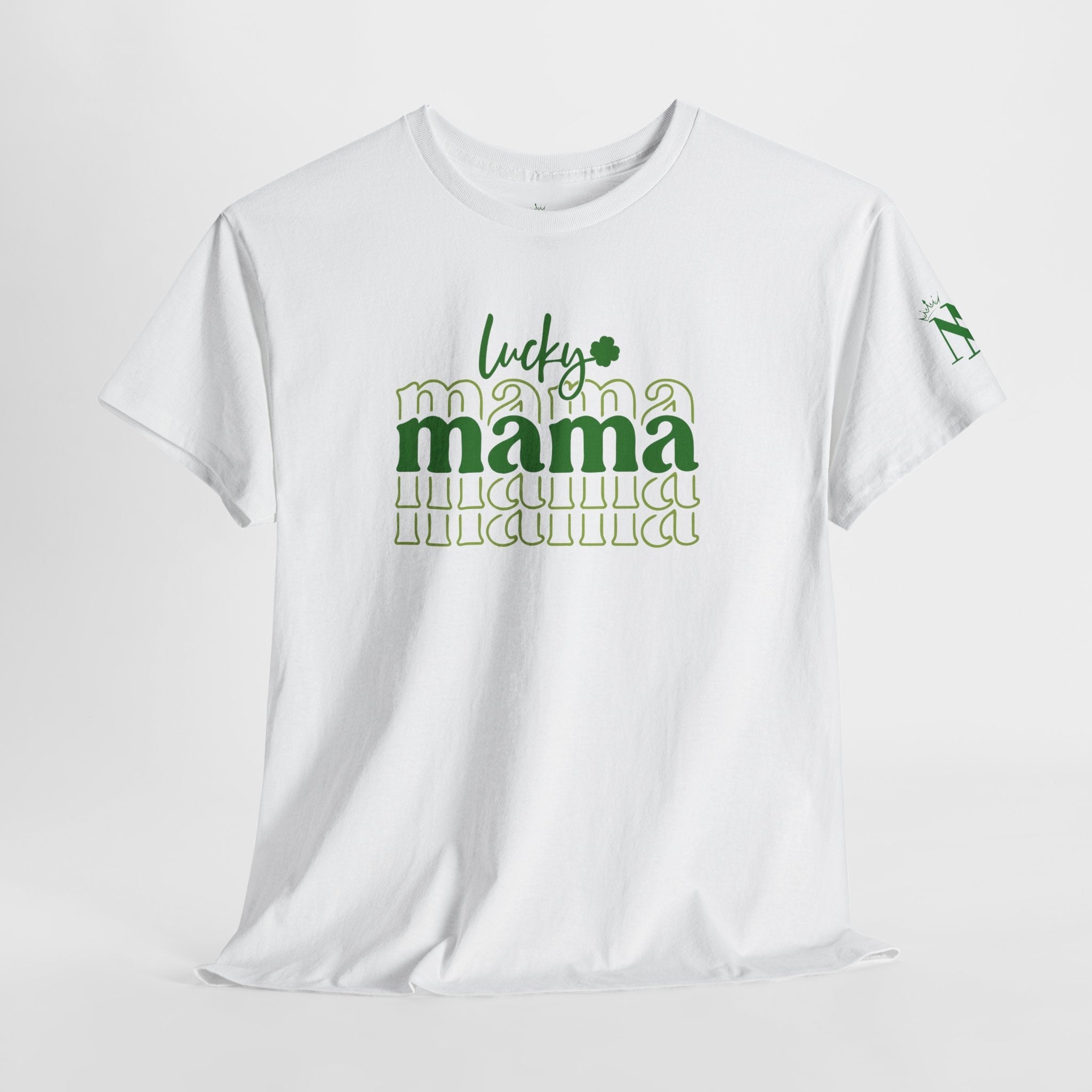 Lucky Shamrock Mama | Mix & Match Cotton Unisex Fun-Flirty Lovers’ T-Shirts