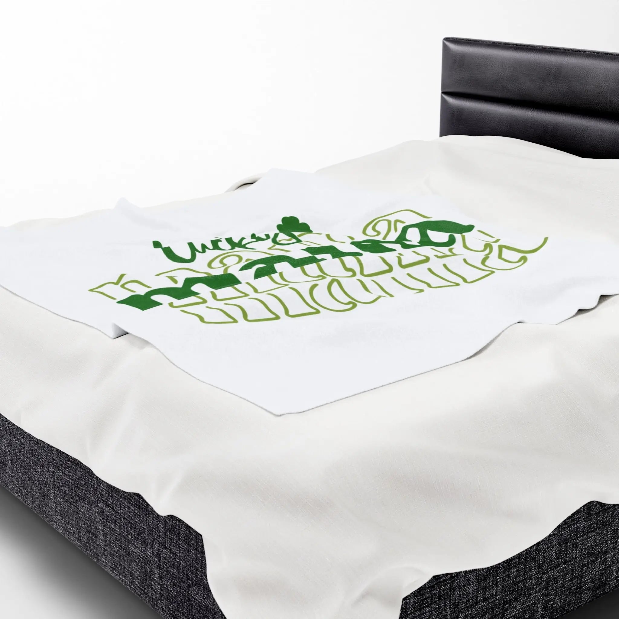 Lucky Shamrock Mama | Mix & Match Soft Fun-Flirty Lovers’ Blankets