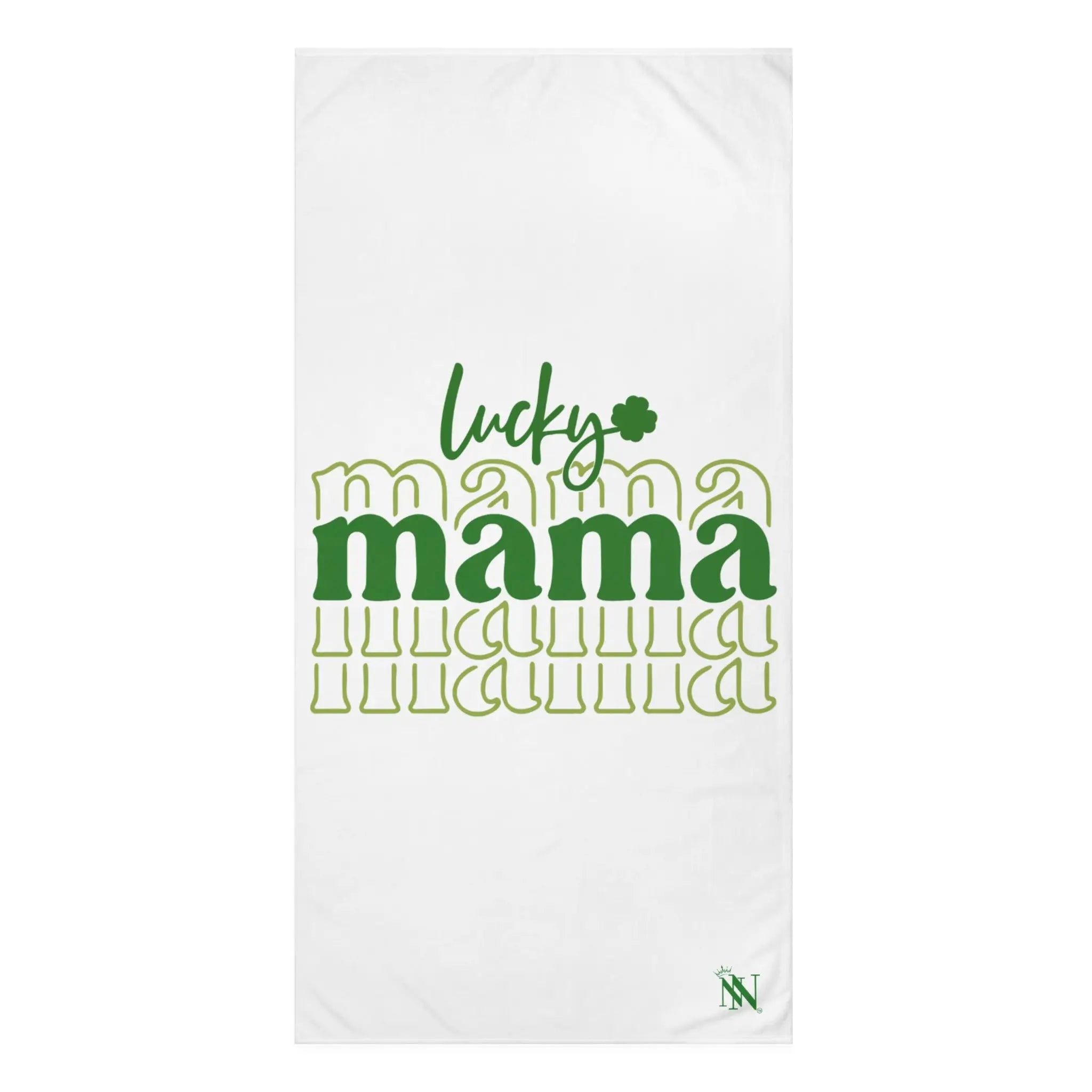 Lucky Shamrock Mama | Mix & Match XL Fun-Flirty Lovers’ Towels