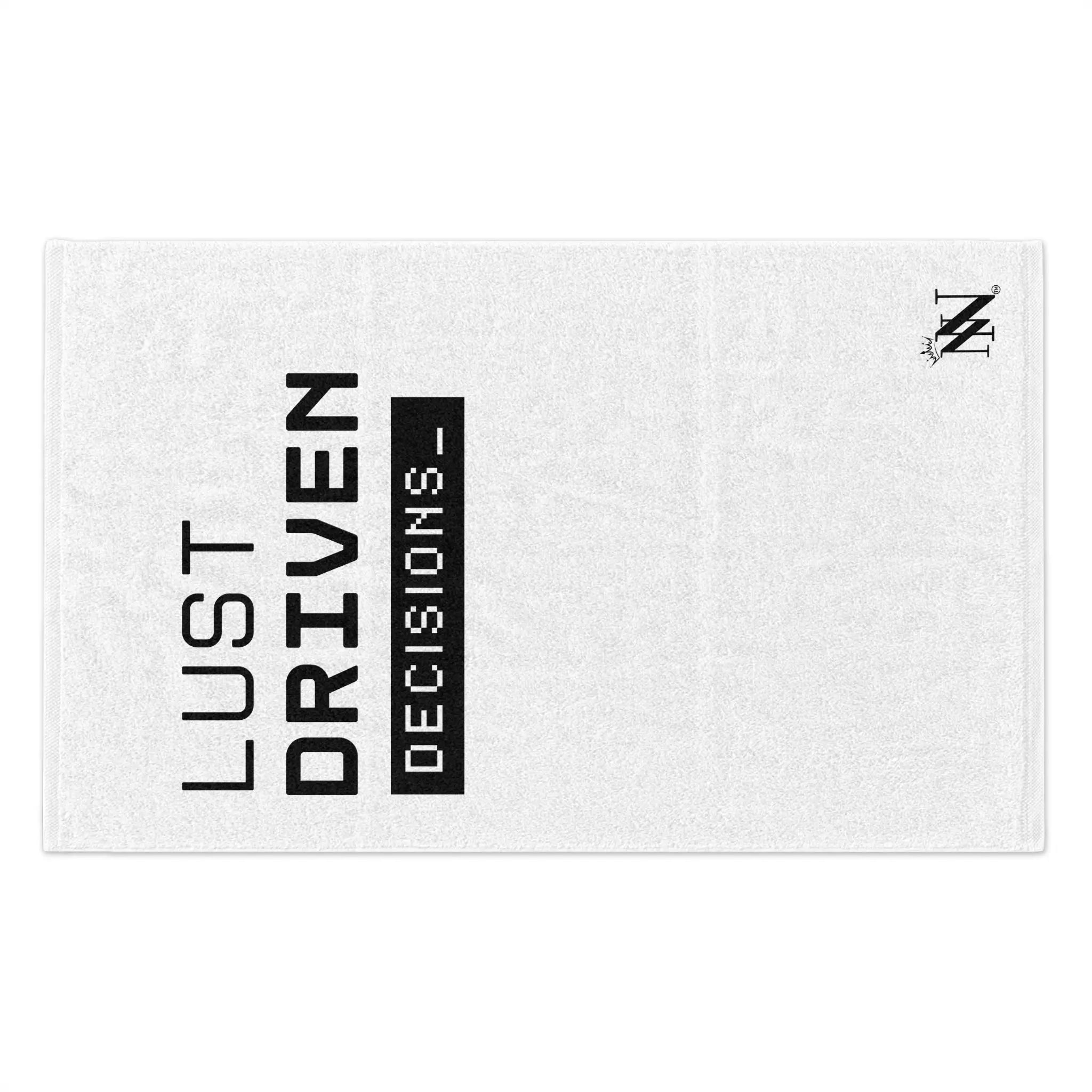 Lust Driven Decisions | Mix & Match Soft Fun-Flirty Lovers’ Towels