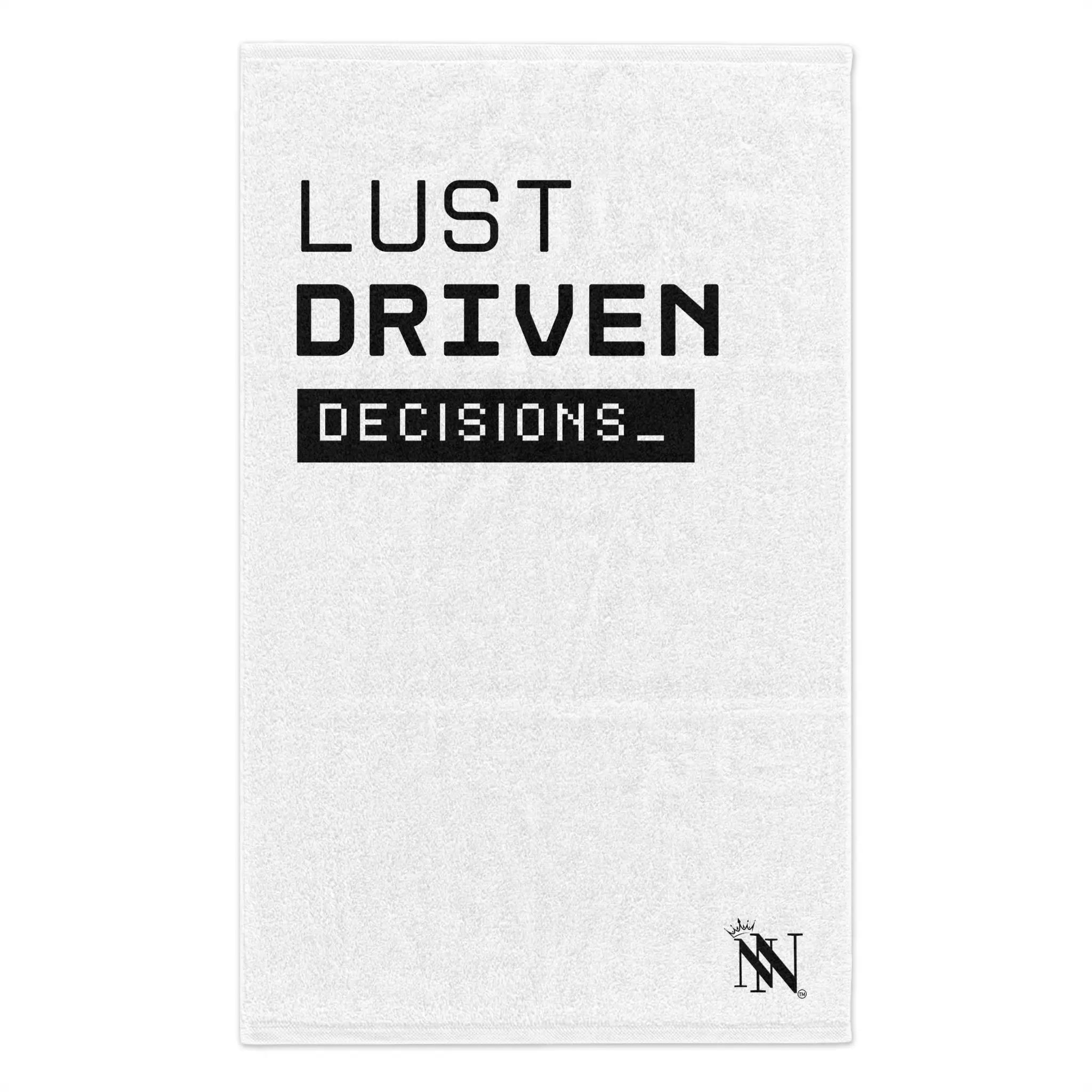 Lust Driven Decisions | Mix & Match Soft Fun-Flirty Lovers’ Towels