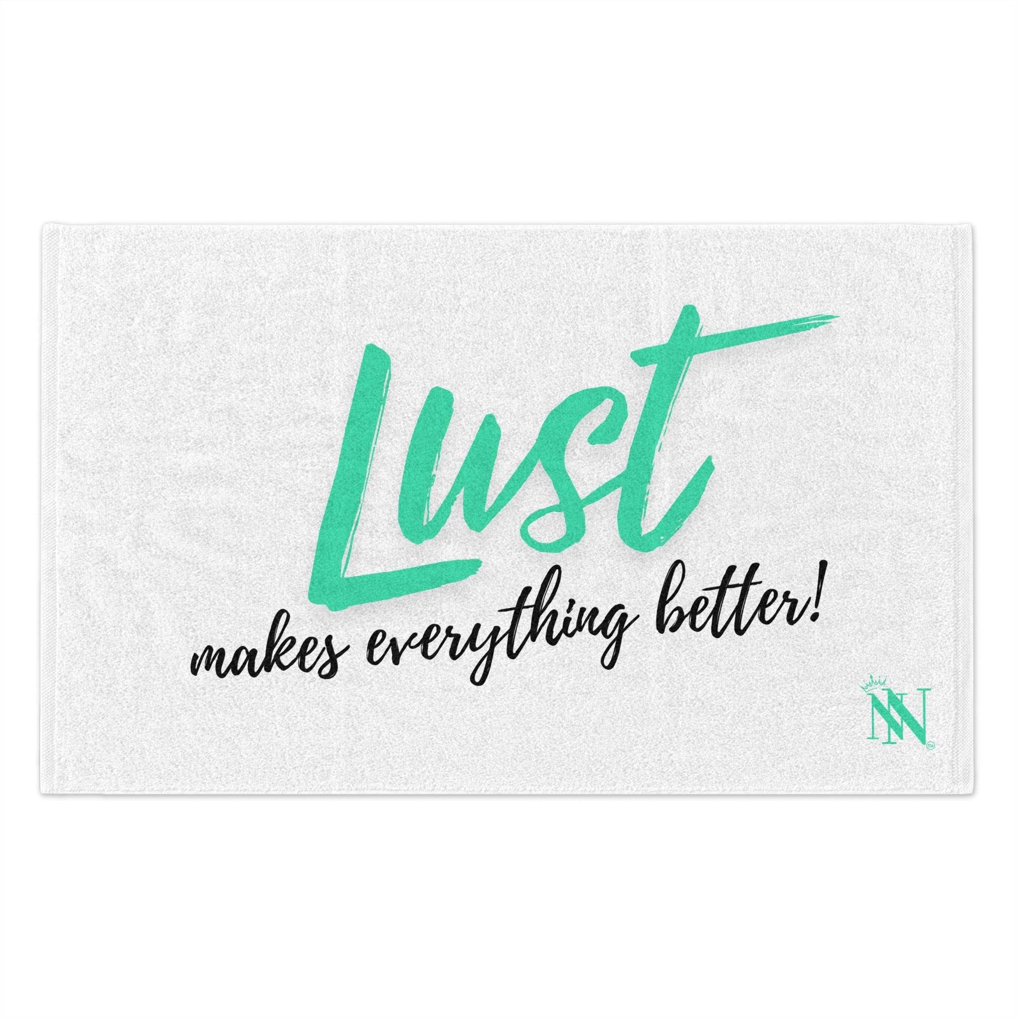 Lust Makes Everything Better! | Mix & Match Soft Fun-Flirty Lovers’ Towels