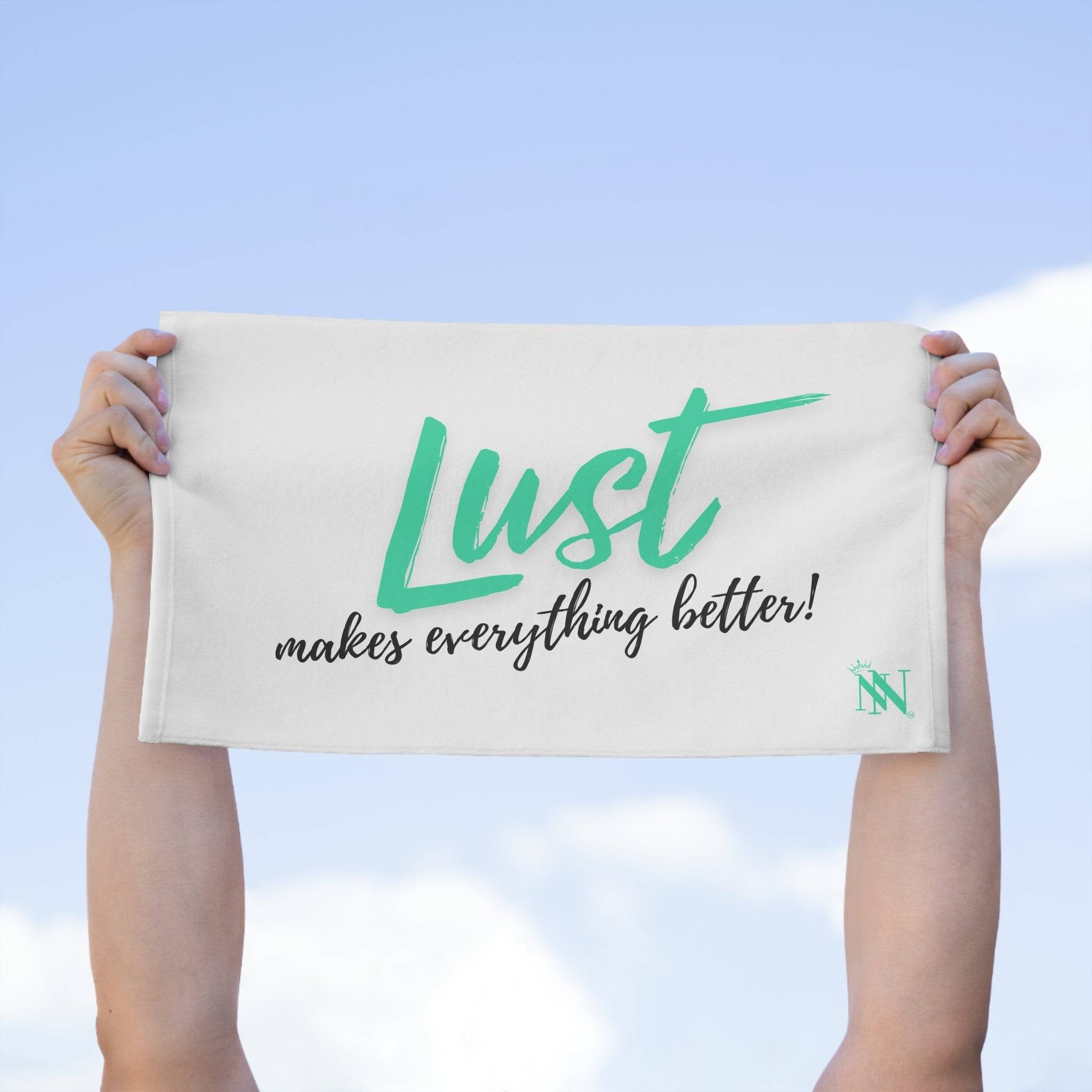 Lust Makes Everything Better! | Mix & Match Soft Fun-Flirty Lovers’ Towels