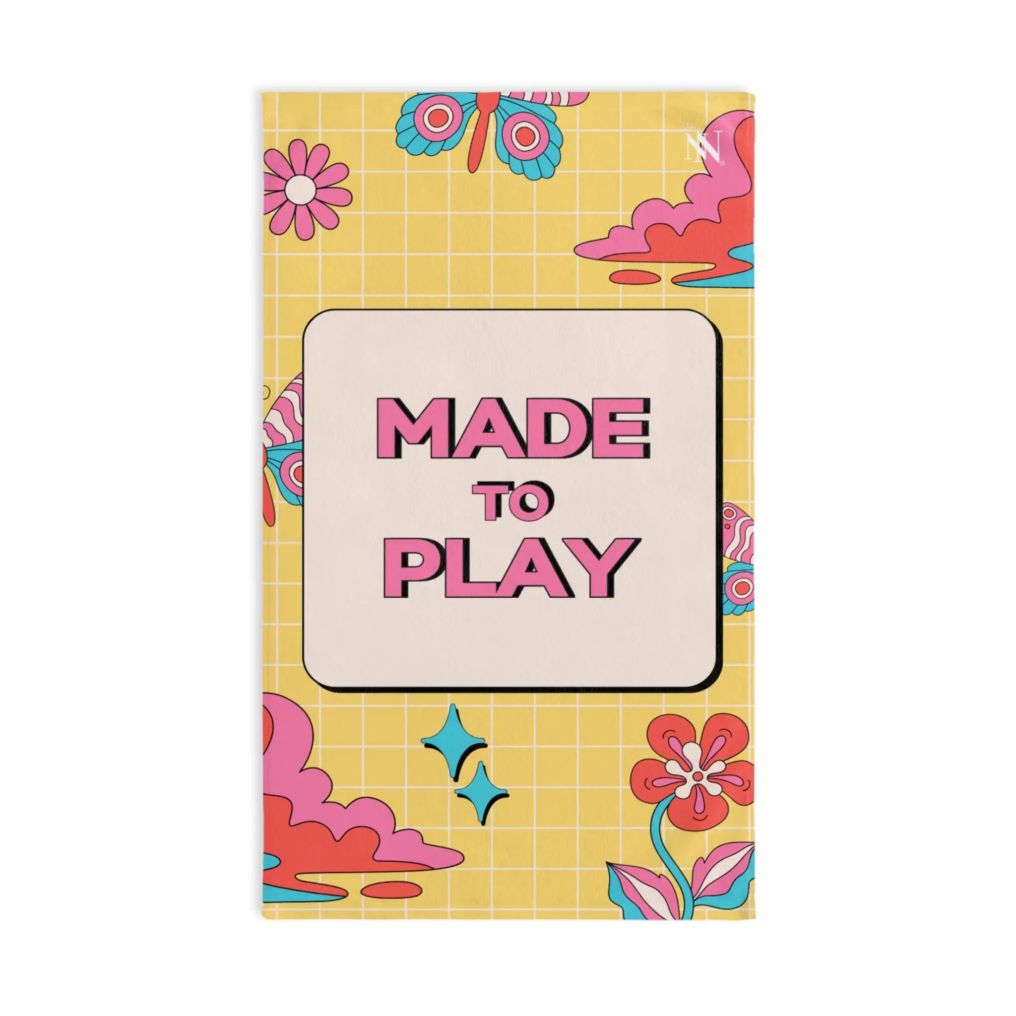 Made to Play Retro Vibe | Mix & Match Original Fun-Flirty Lovers’ Towels
