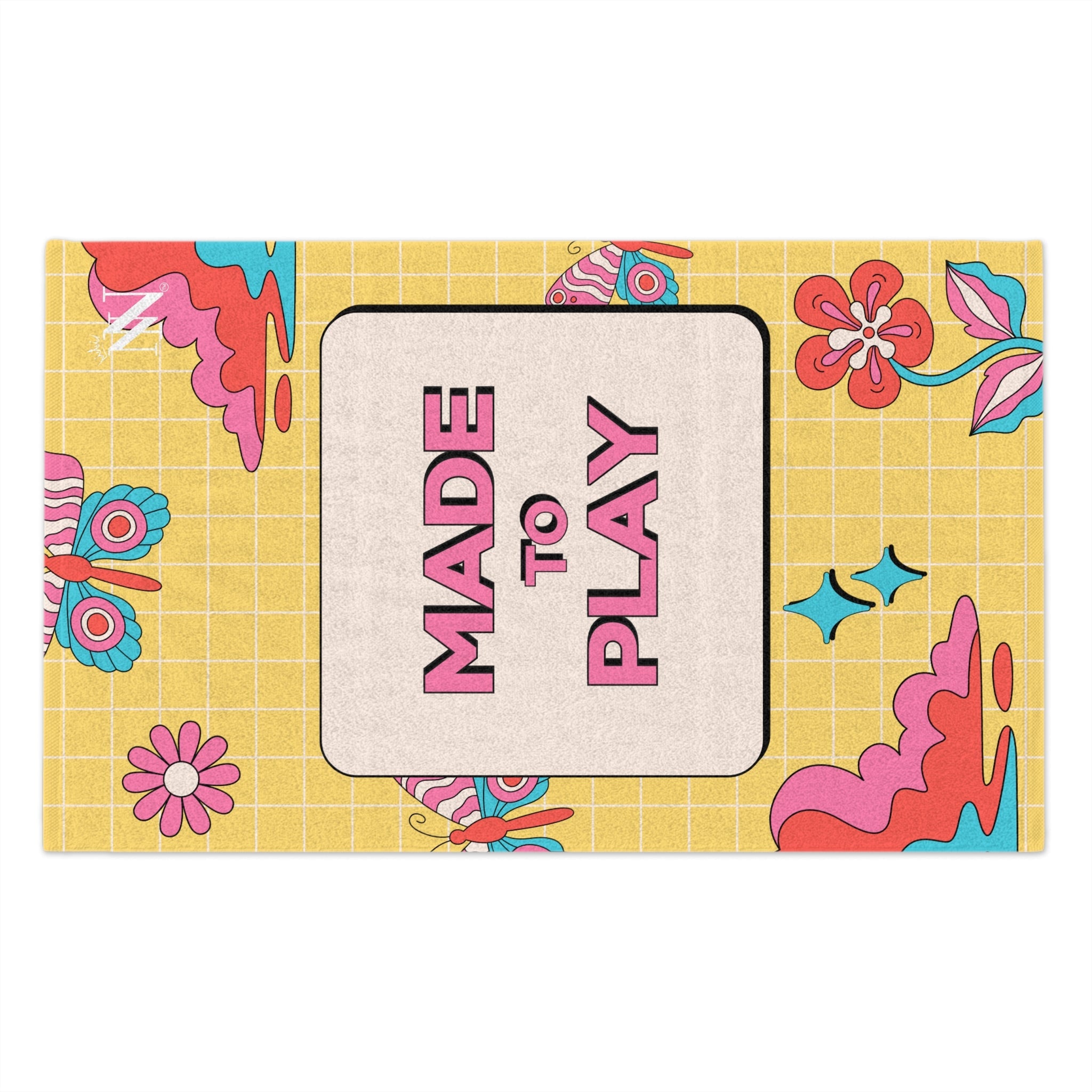 Made to Play Retro Vibe | Mix & Match Soft Fun-Flirty Lovers’ Towels