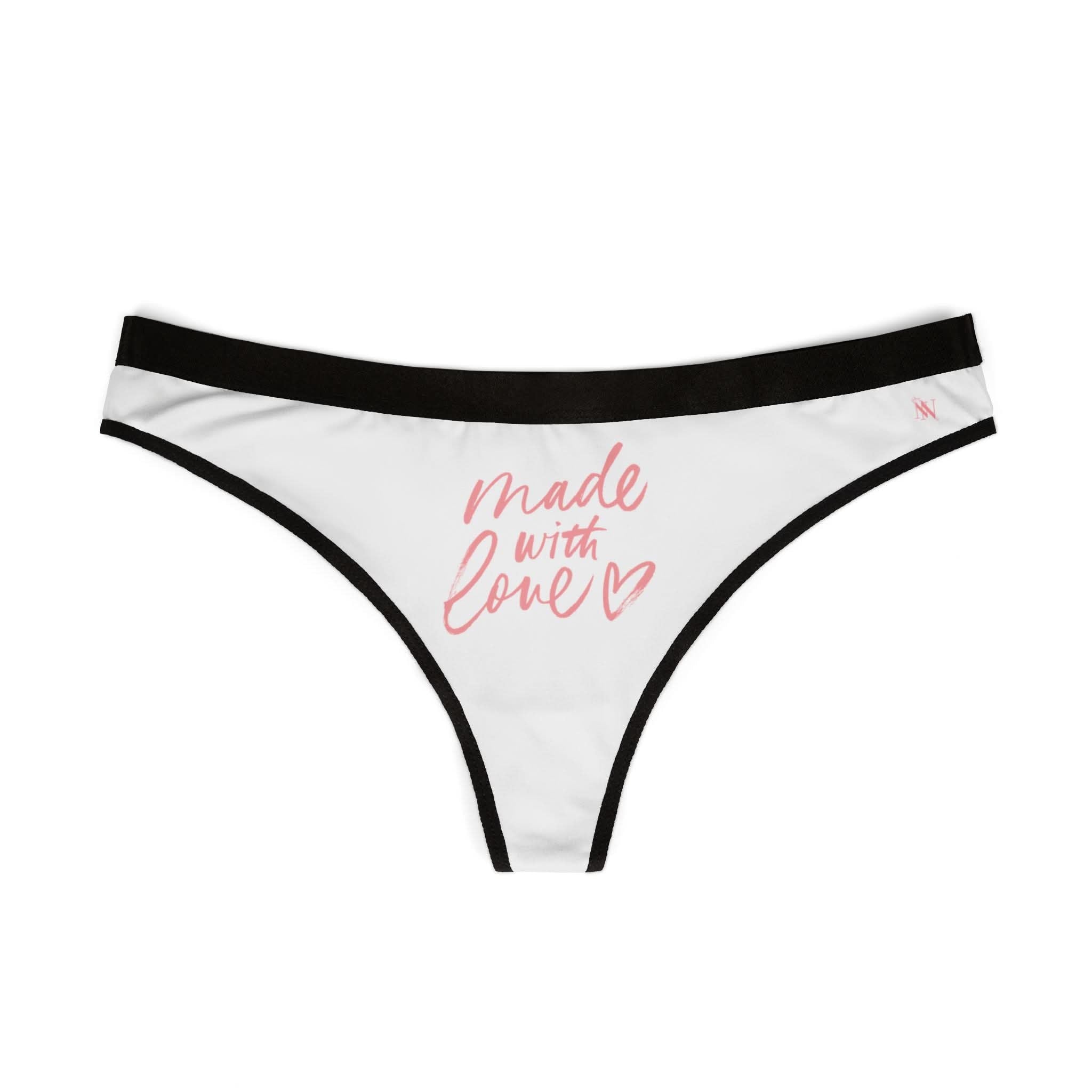 Made With Love | Mix & Match Women’s Fun-Flirty Lovers’ Thongs