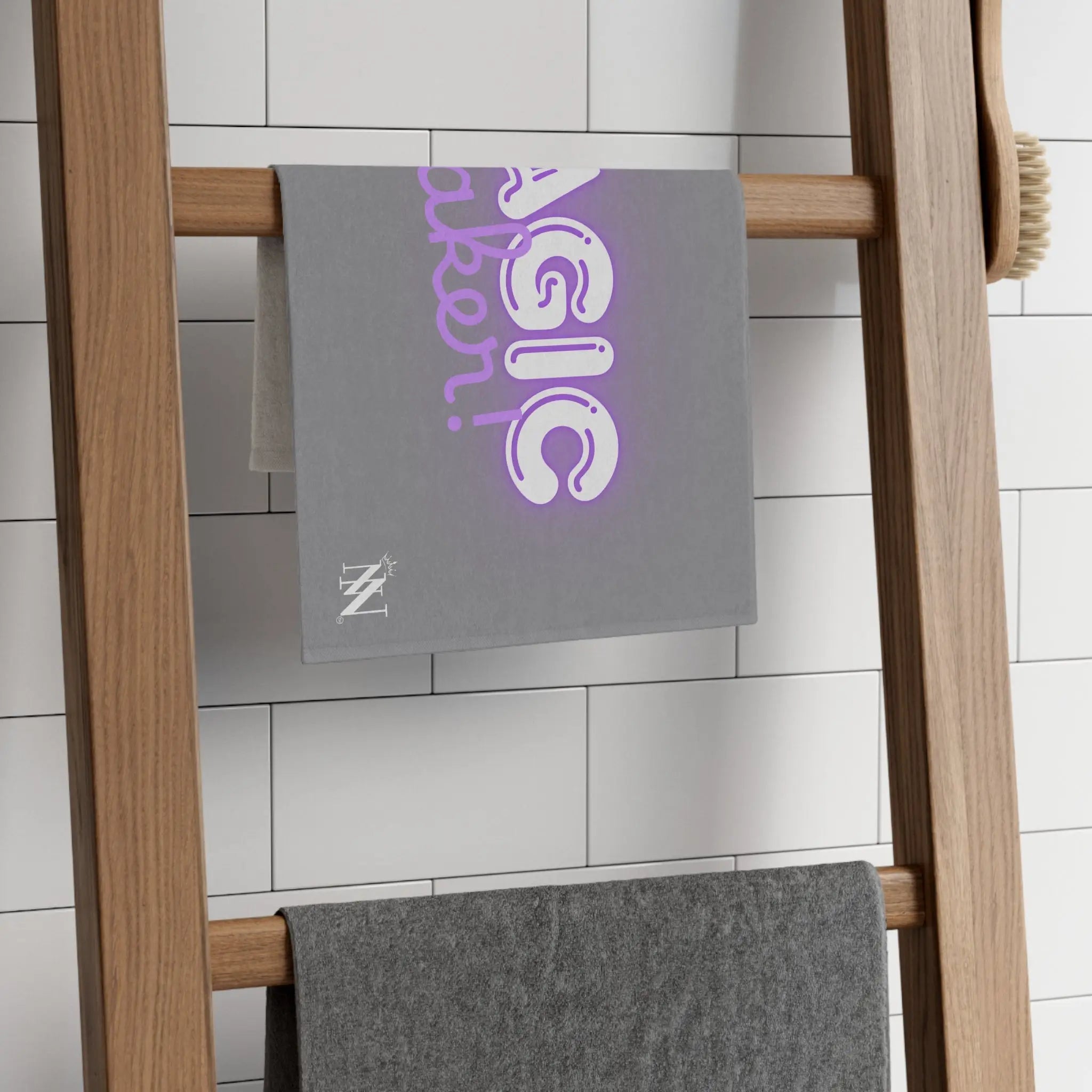 Magic Maker Grey | Mix & Match Soft Fun-Flirty Lovers’ Towels