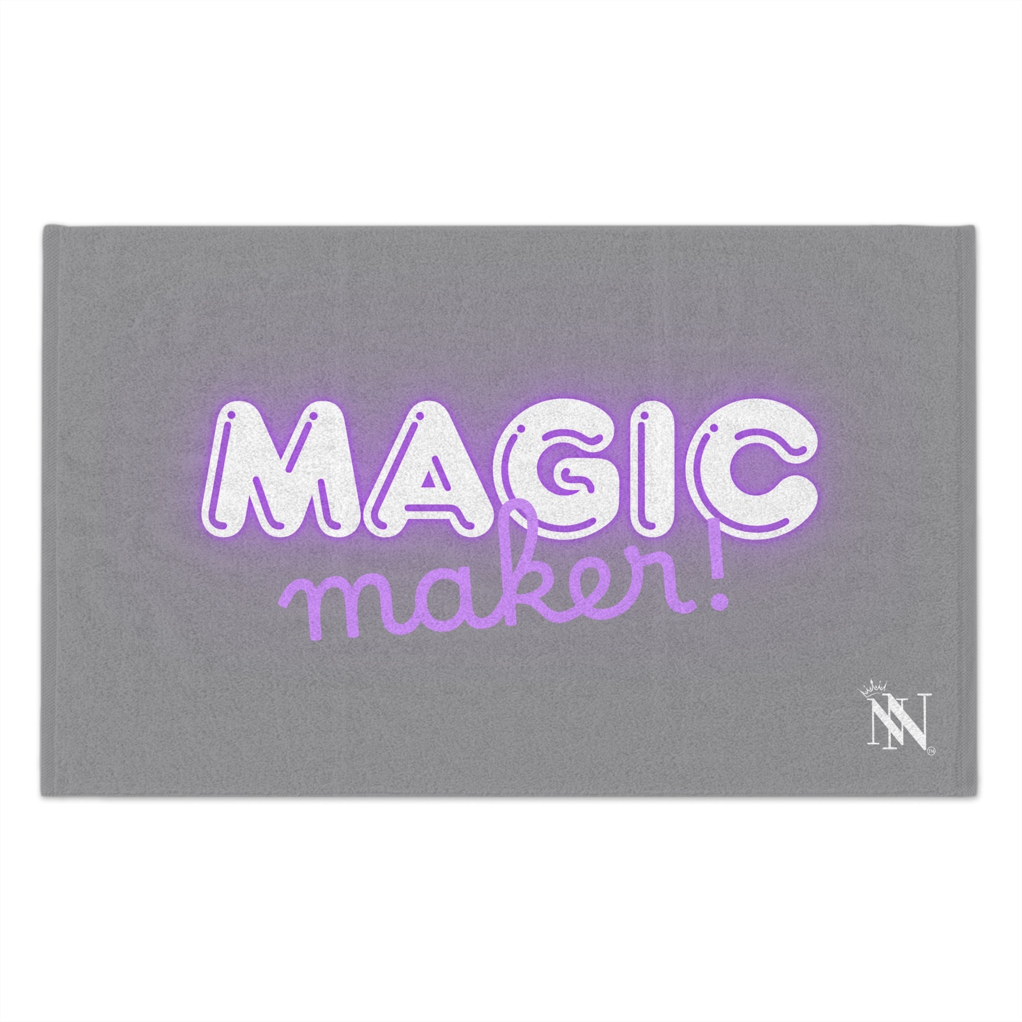Magic Maker Grey | Mix & Match Soft Fun-Flirty Lovers’ Towels