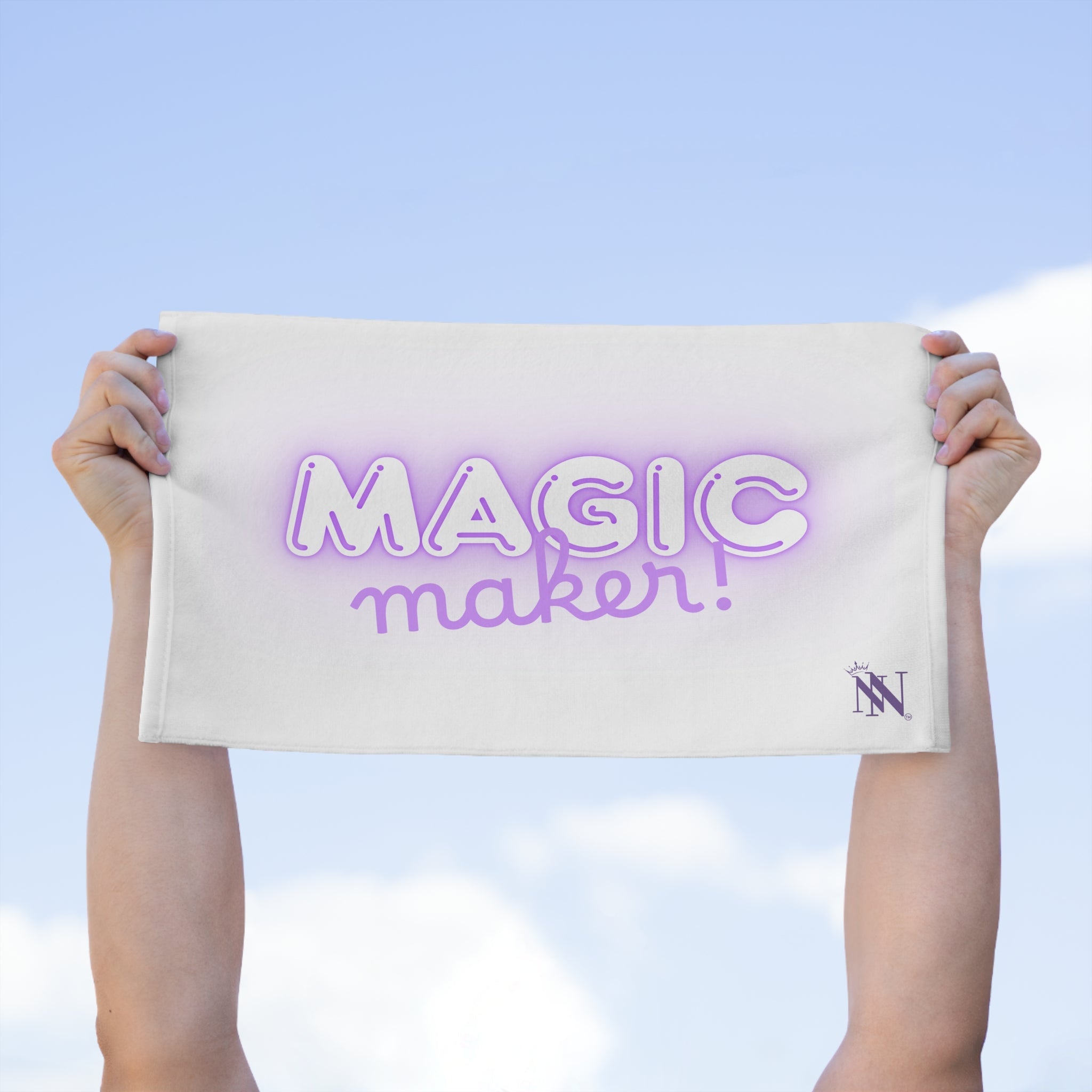 Magic Maker White | Mix & Match Soft Fun-Flirty Lovers’ Towels