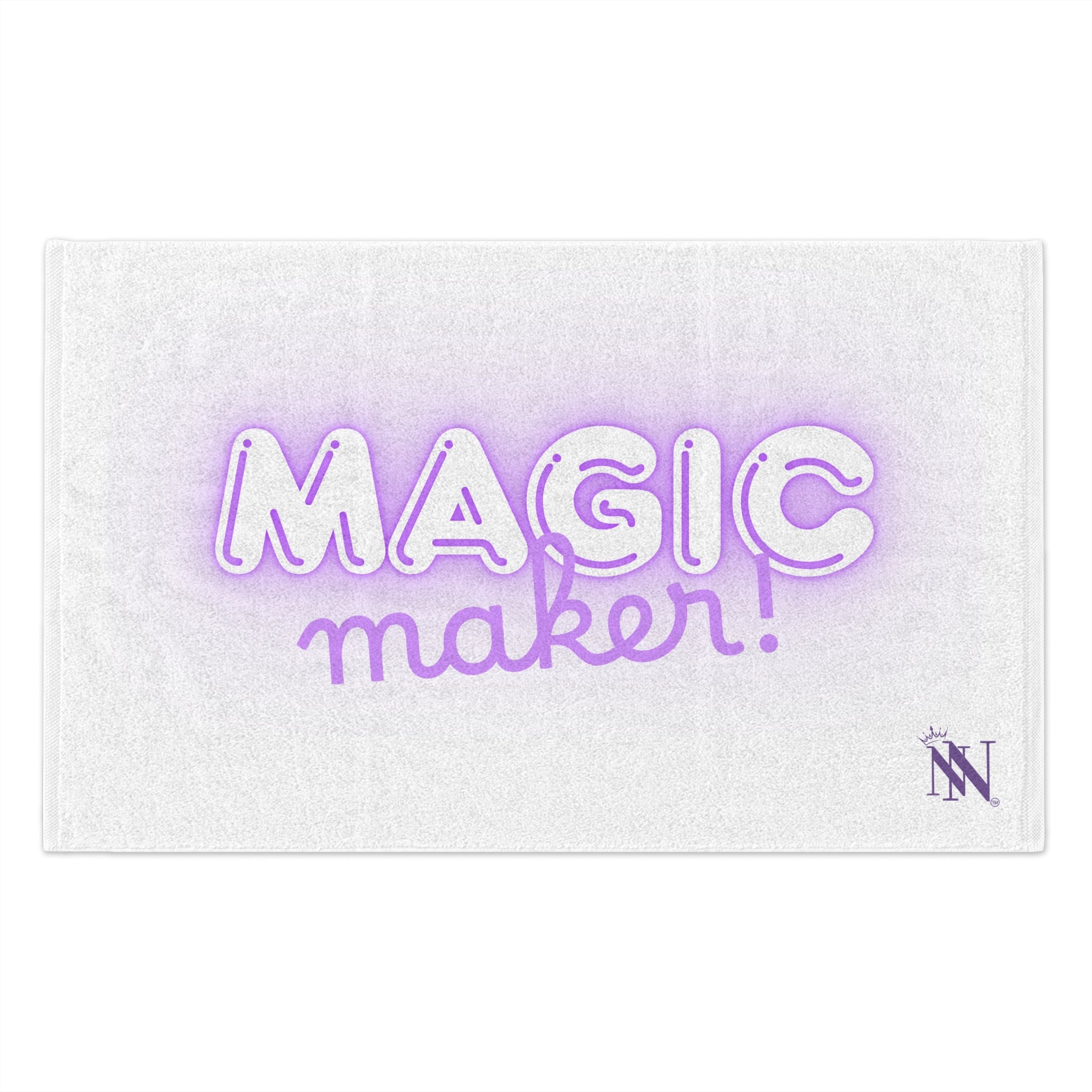 Magic Maker White | Mix & Match Soft Fun-Flirty Lovers’ Towels