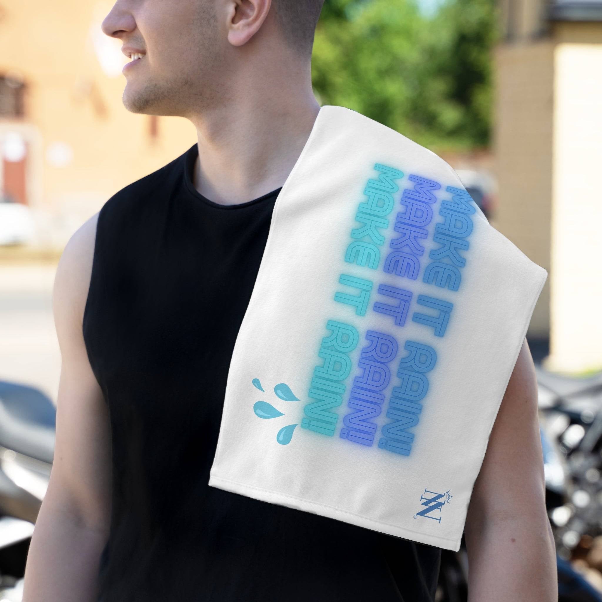 Make it Rain Drops | Mix & Match Soft Fun-Flirty Lovers’ Towels