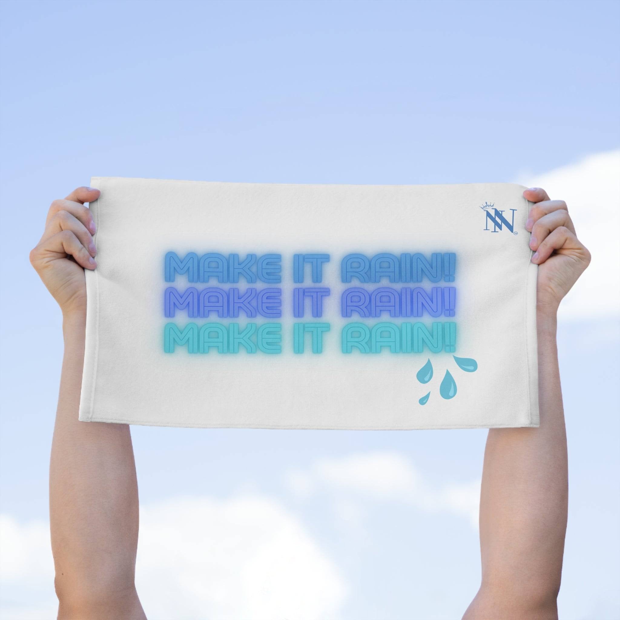 Make it Rain Drops | Mix & Match Soft Fun-Flirty Lovers’ Towels