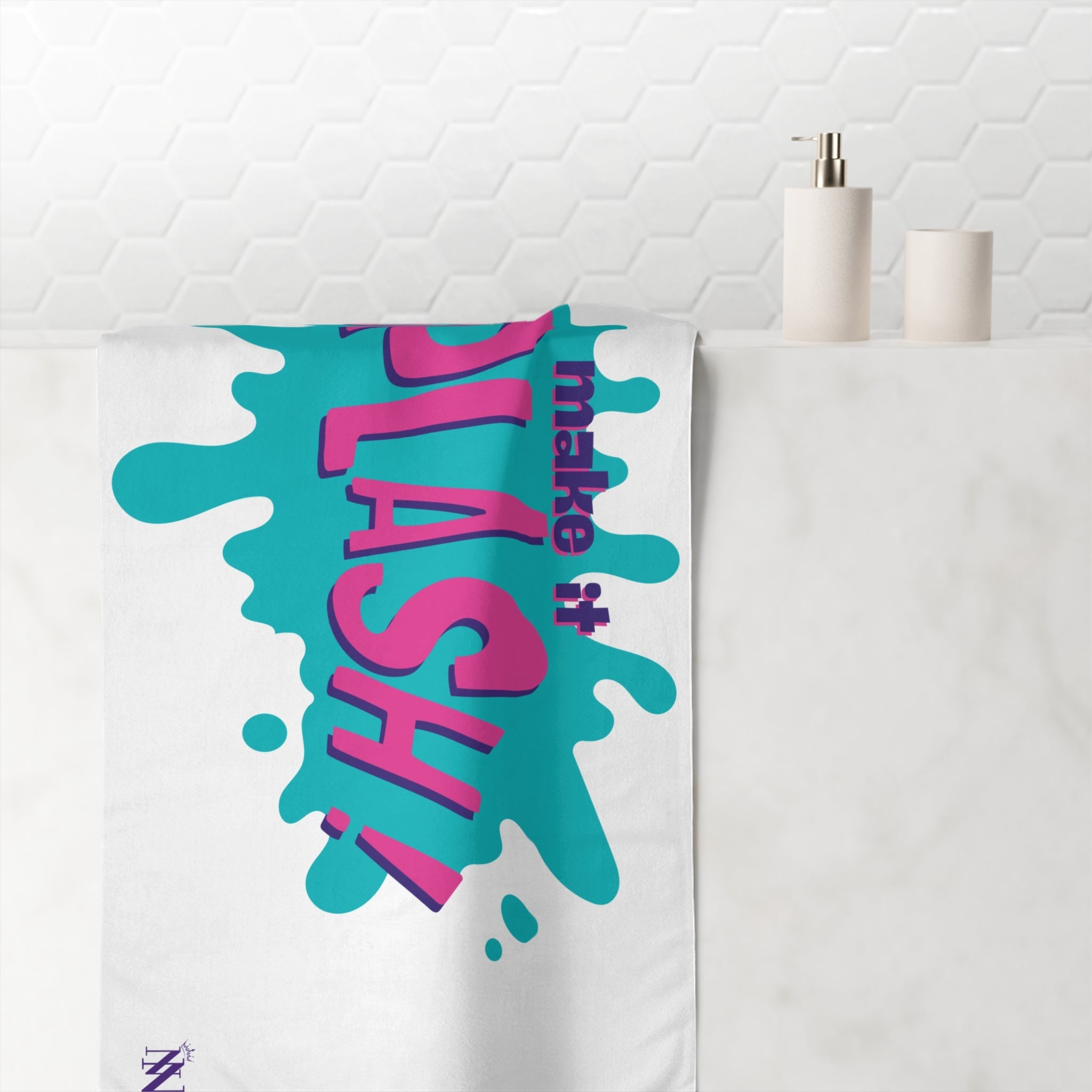 Make It Splash! | Mix & Match XL Fun-Flirty Lovers’ Towels