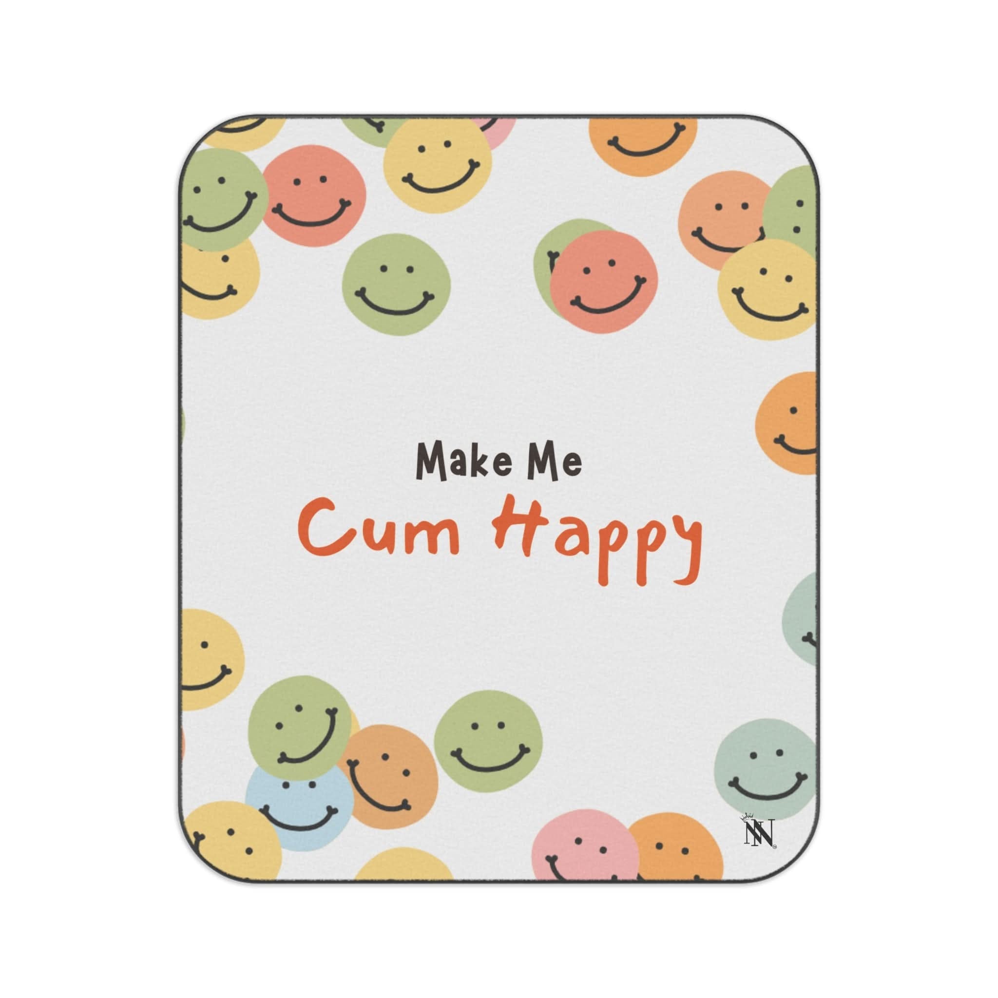 Make Me Cum Happy | Mix Match Fun-Flirty Lovers’ Water-Resistant Blankets